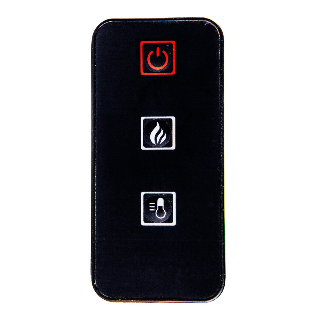 Foyer électrique encastrable SEI Furniture 23 Base avec télécommande