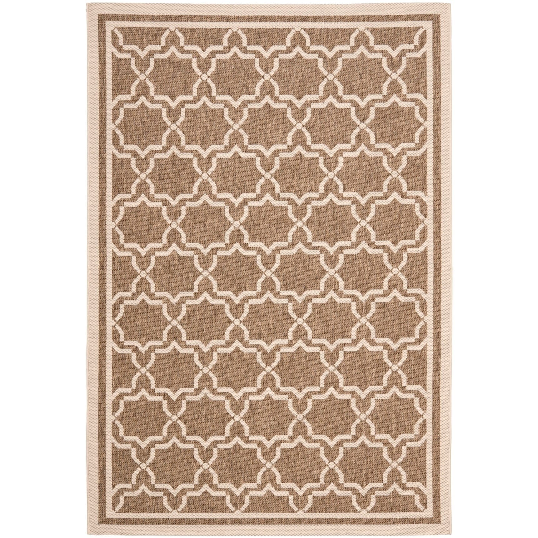 SAFAVIEH Courtyard Thomasina Indoor/ Outdoor Waterproof Patio Backyard Rug