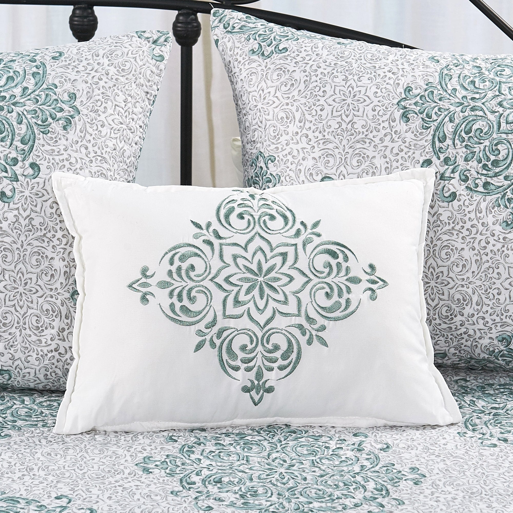 Serenta 6 Piece Cotton Blend Daybed Bedspread Coverlet Set - 75 x 39