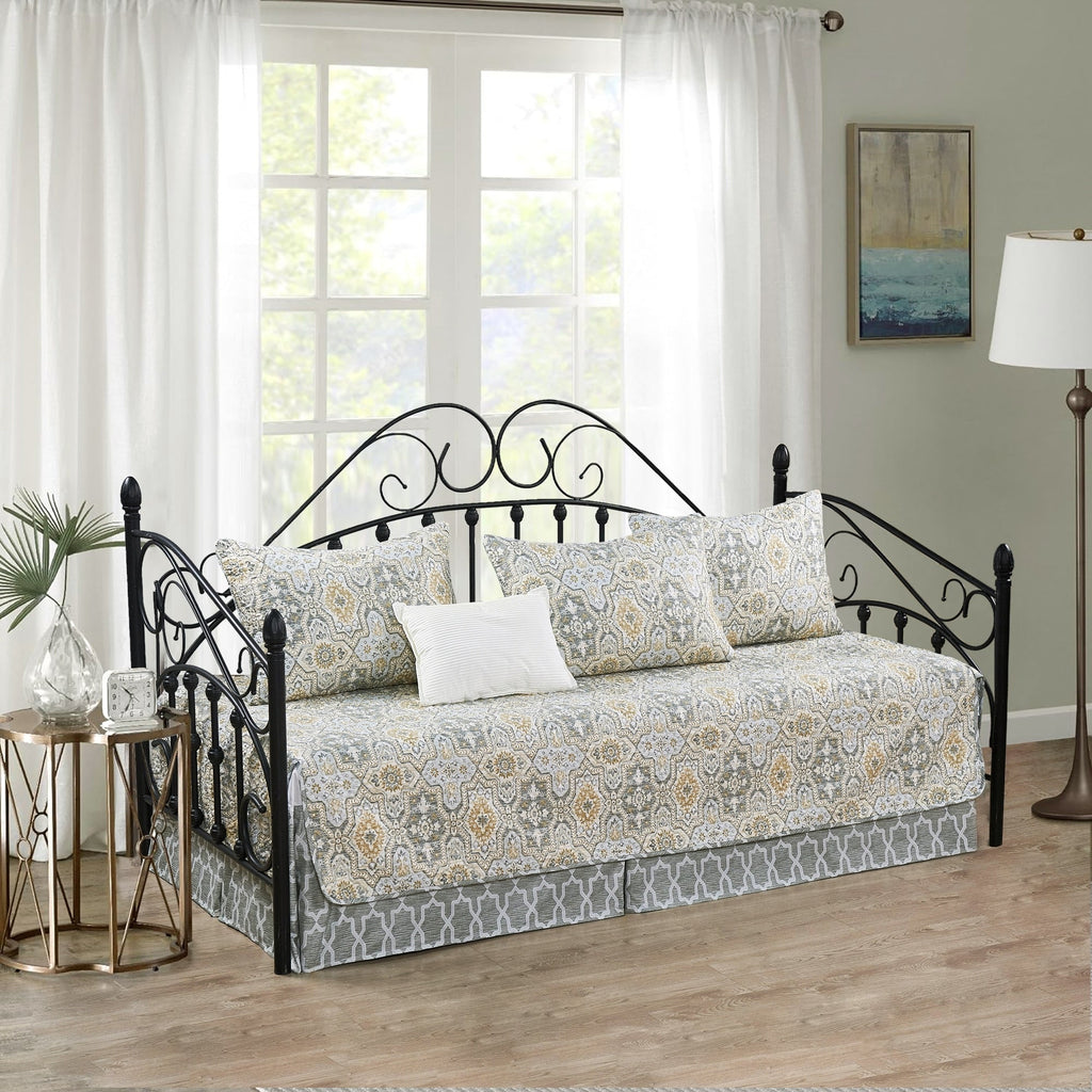 Serenta 6 Piece Cotton Blend Daybed Bedspread Coverlet Set - 75 x 39