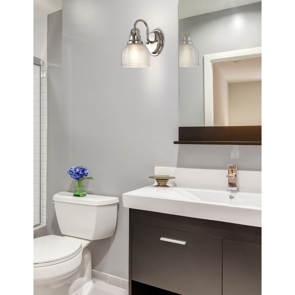 Shirley Metal/Glass LED Vanity Light, by JONATHAN Y