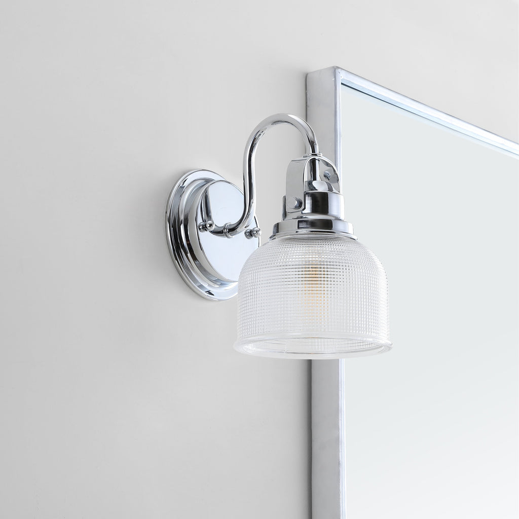 Shirley Metal/Glass LED Vanity Light, by JONATHAN Y