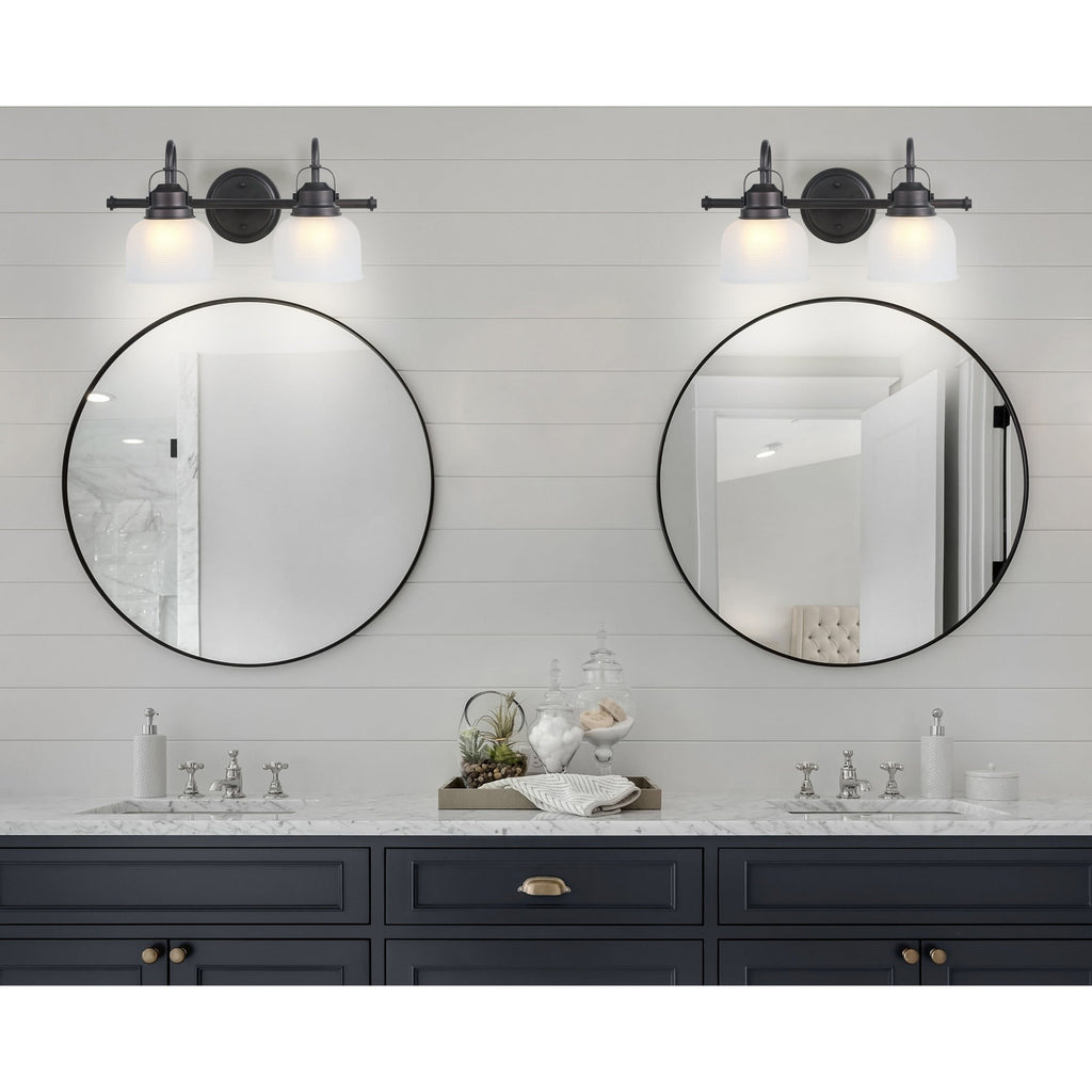 Shirley Metal/Glass LED Vanity Light, by JONATHAN Y