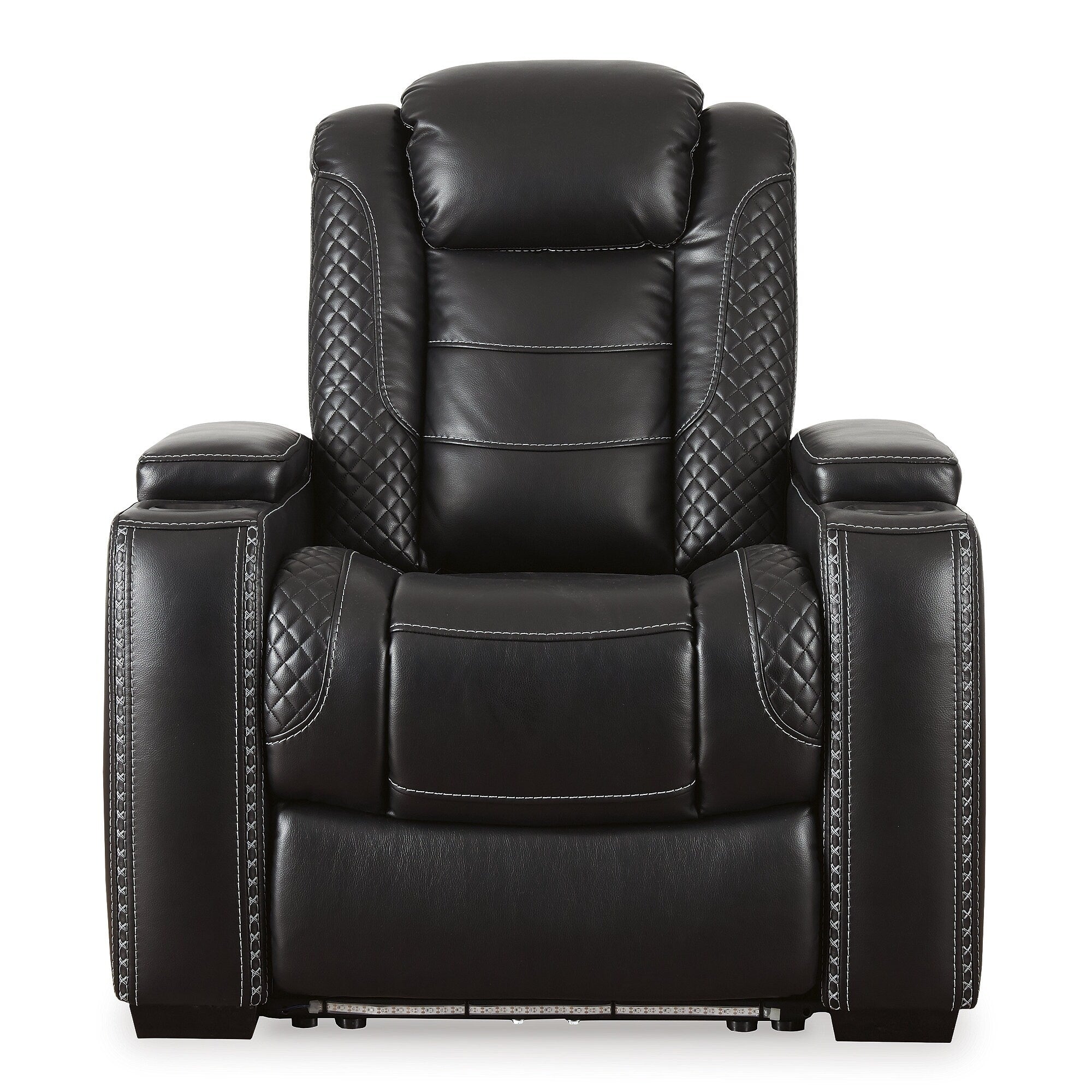Signature Design by Ashley Party Time Black Power Recliner