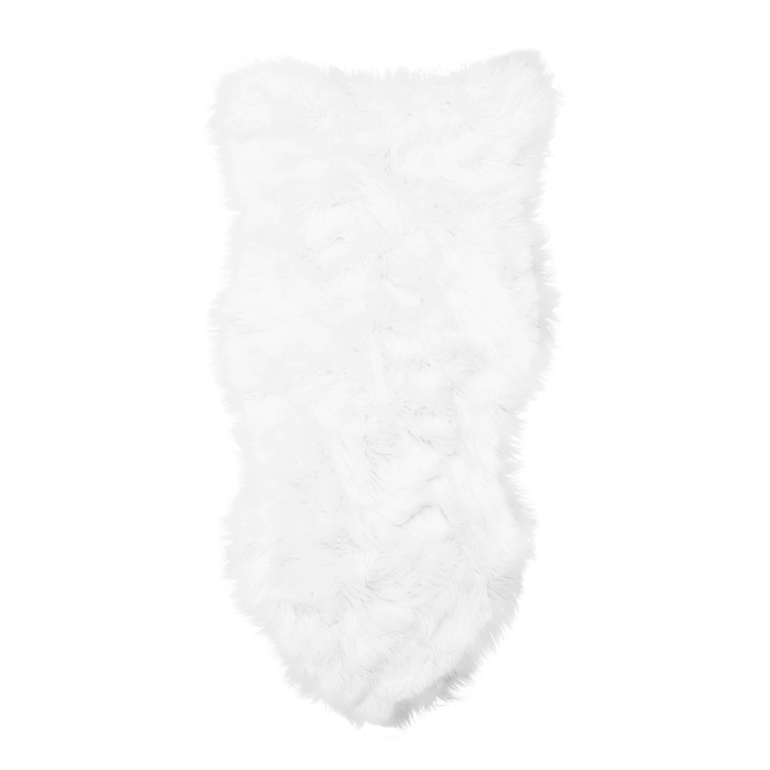 Silver Orchid Parrott Faux Fur Sheepskin Area Rug