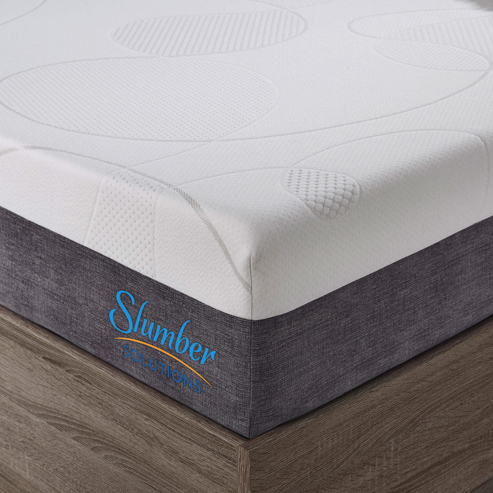 Slumber Solutions Choisissez votre ensemble de matelas en mousse à mémoire de forme gel de 14 pouces