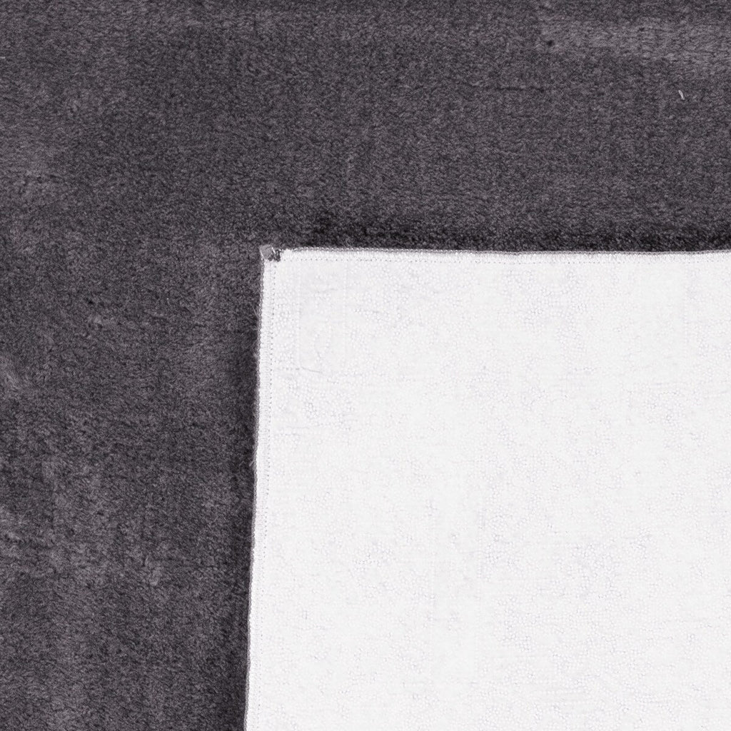 Soft Washable Area Rug with Anti-Slip Backing in solid Colors