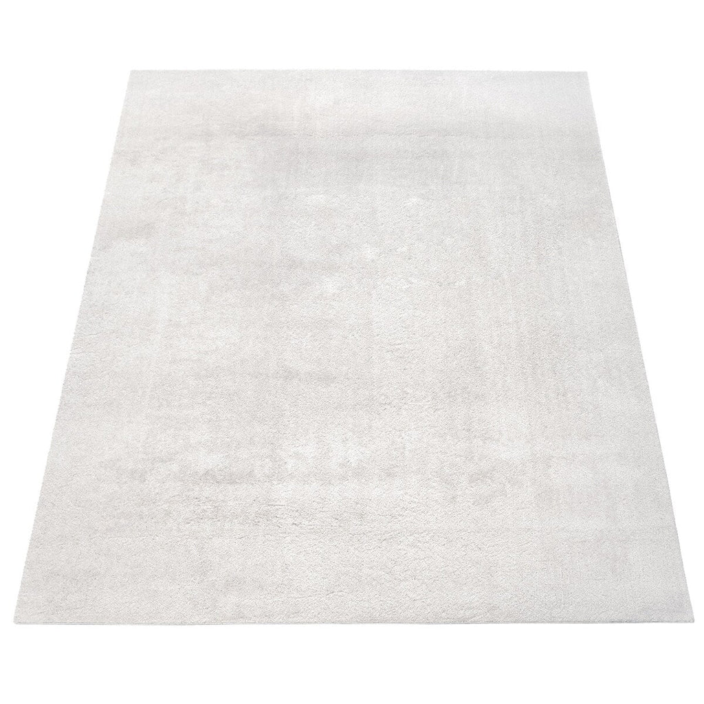 Soft Washable Area Rug with Anti-Slip Backing in solid Colors