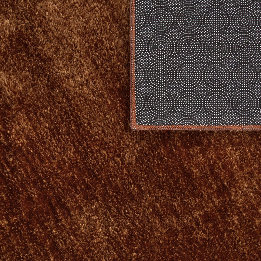 Soft Washable Area Rug with Anti-Slip Backing in solid Colors