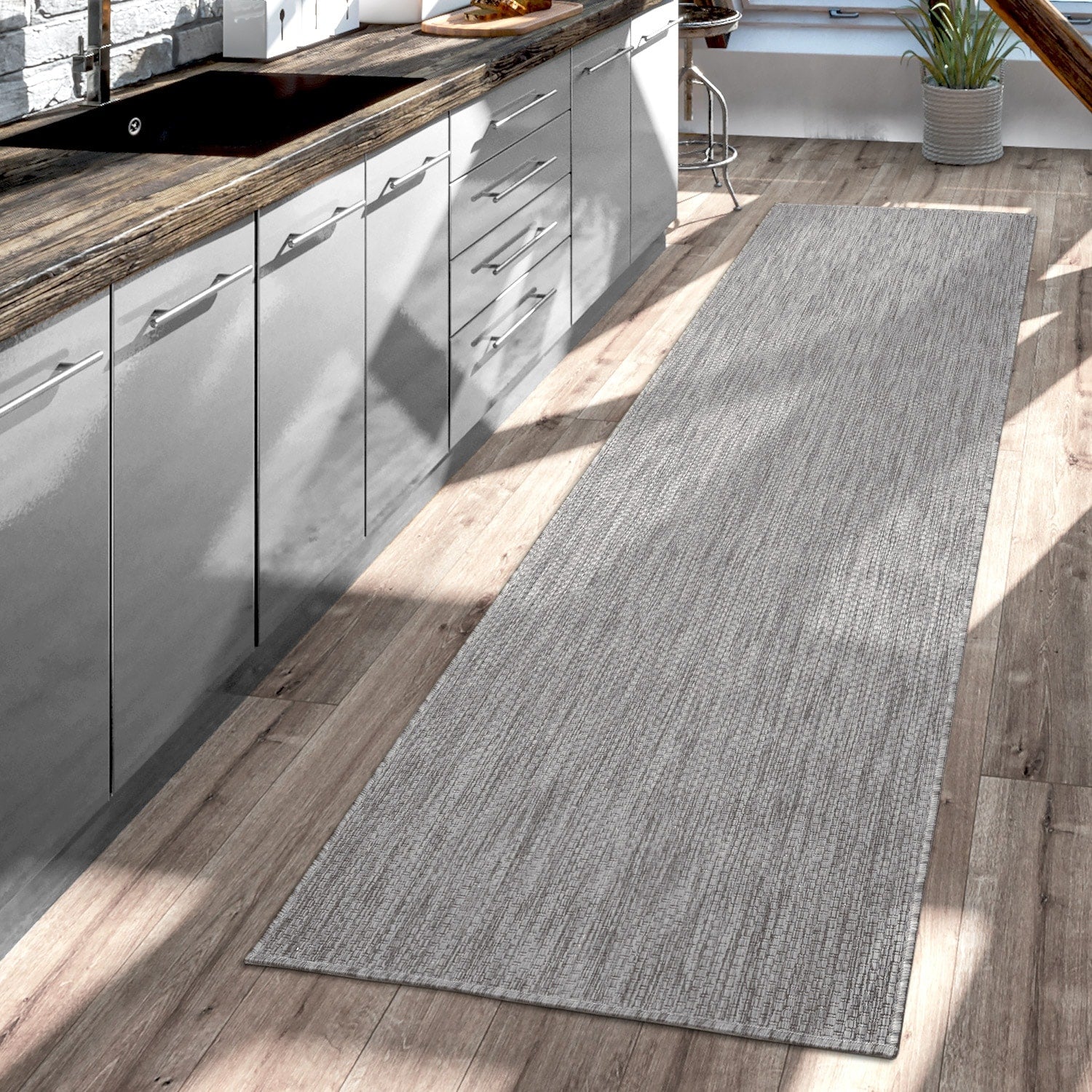 Variegated Waterproof Outdoor Rug for Patio