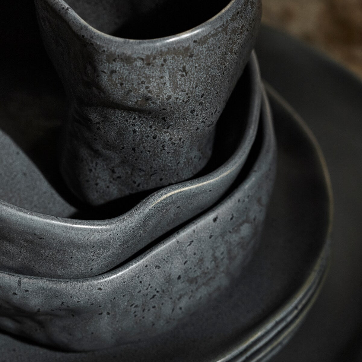 Service de table en grès Stone by Mercer Project ATIK