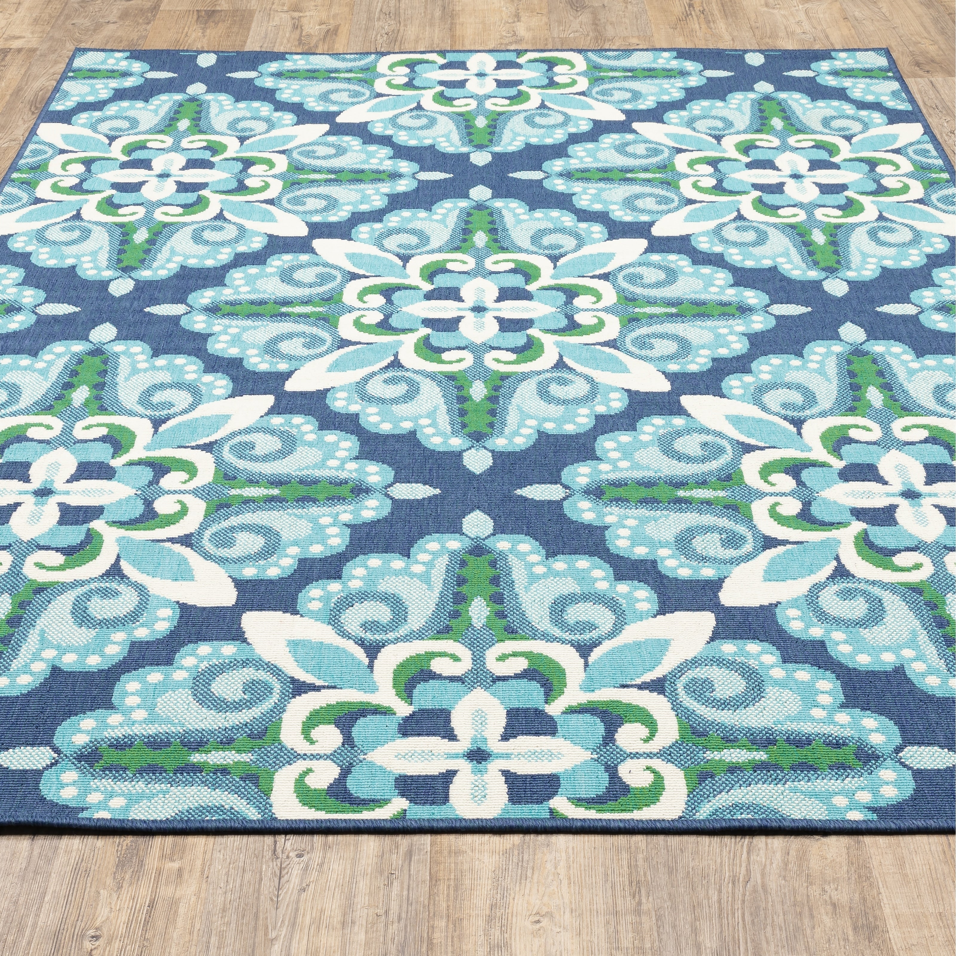 Style Haven Martinque Medallion Indoor Outdoor Area Rug-
