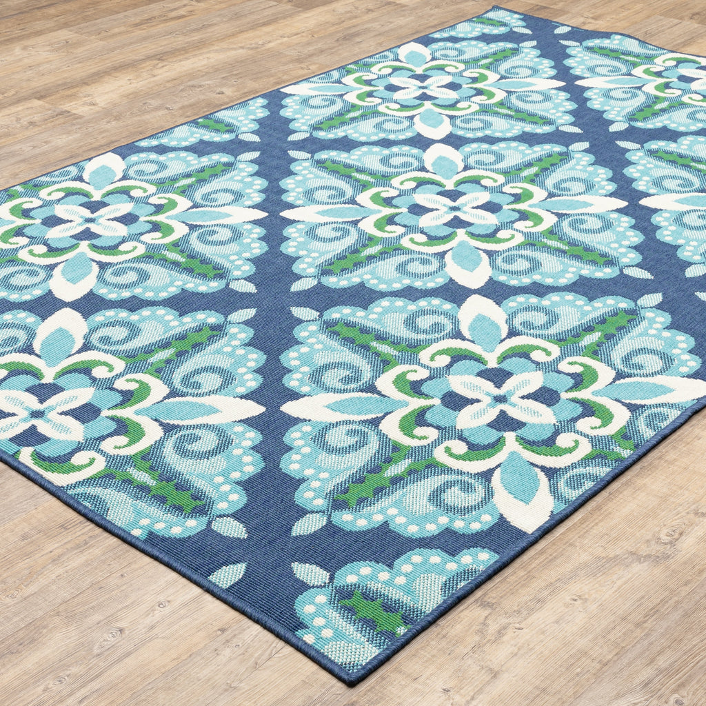 Style Haven Martinque Medallion Indoor Outdoor Area Rug-