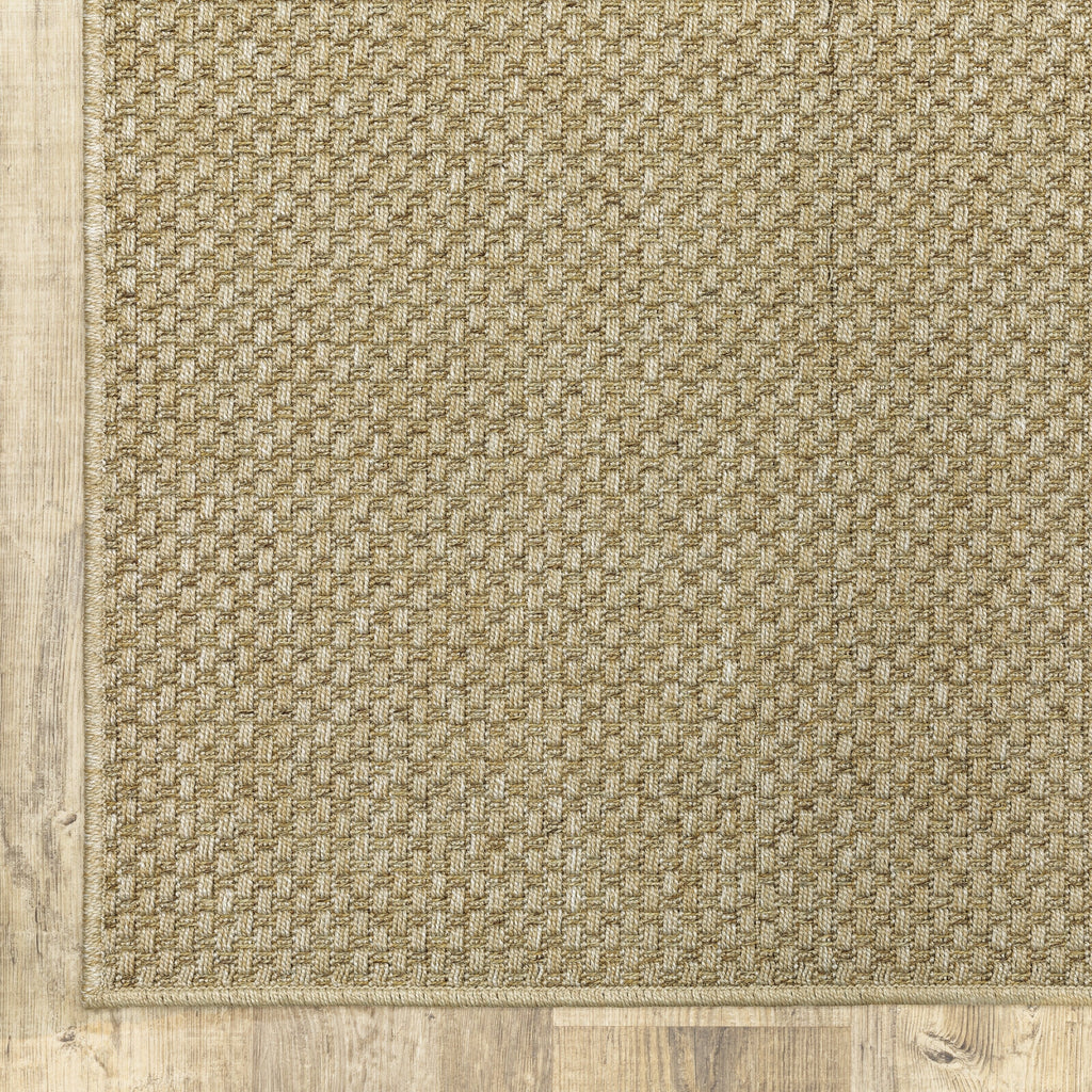 Style Haven Veranda Tonal Woven Basket Weave Indoor-Outdoor Rug
