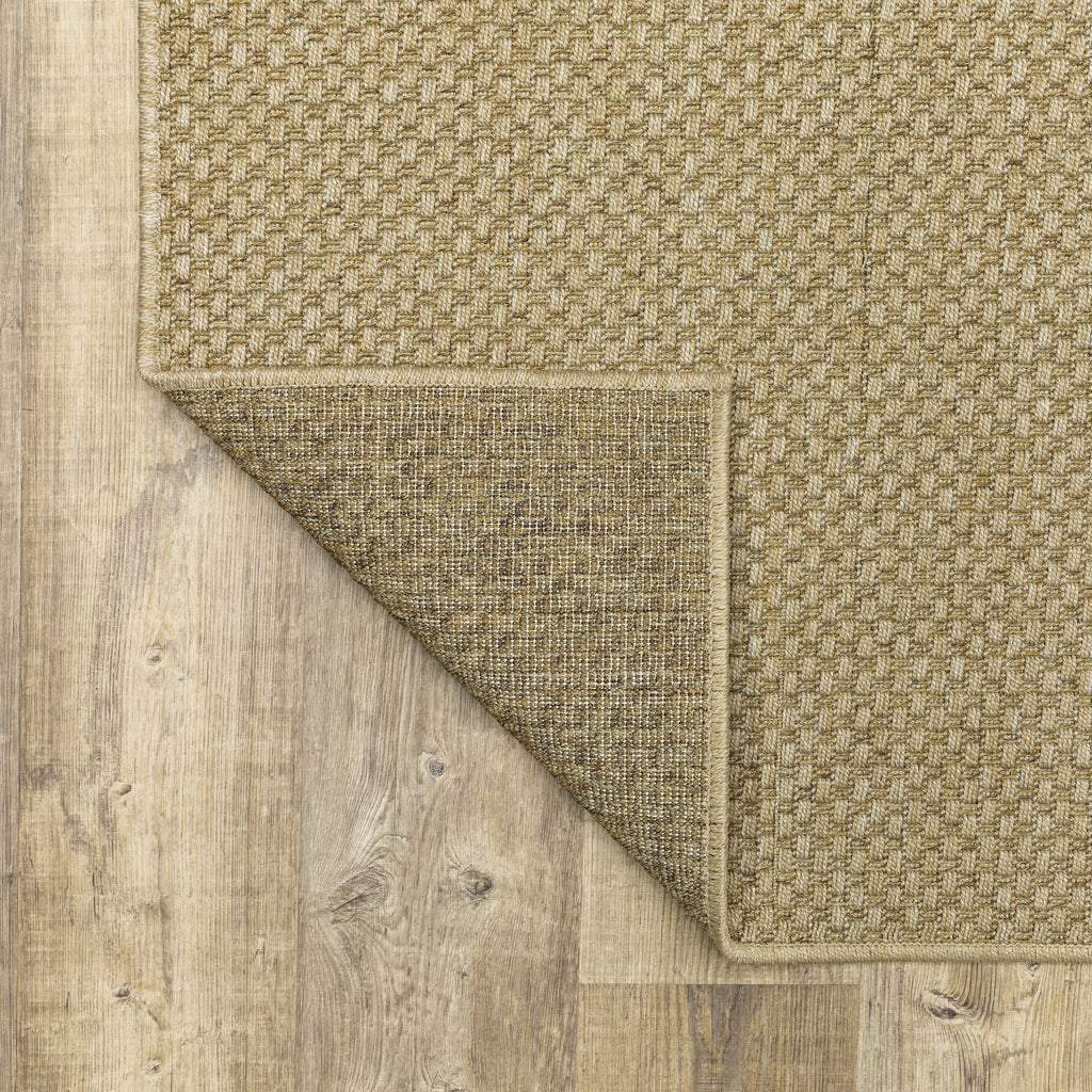 Style Haven Veranda Tonal Woven Basket Weave Indoor-Outdoor Rug