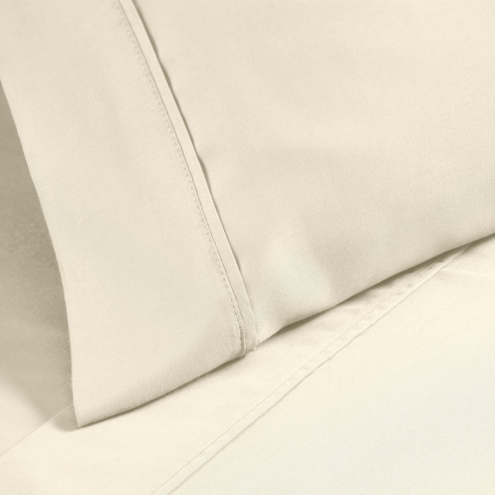 Superior Cotton Blend 1200 Thread Count Solid Deep Pocket Bed Sheet Set