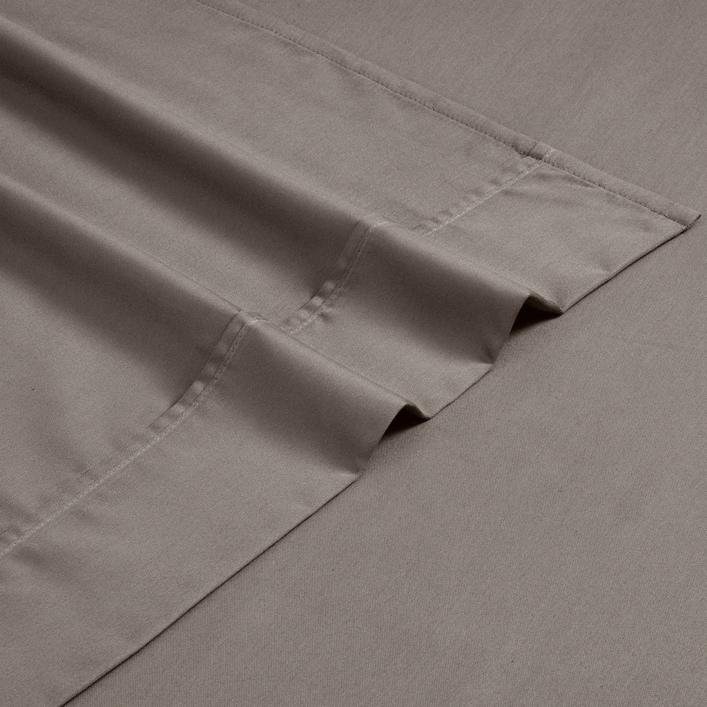 Superior Cotton Blend 1200 Thread Count Solid Deep Pocket Bed Sheet Set
