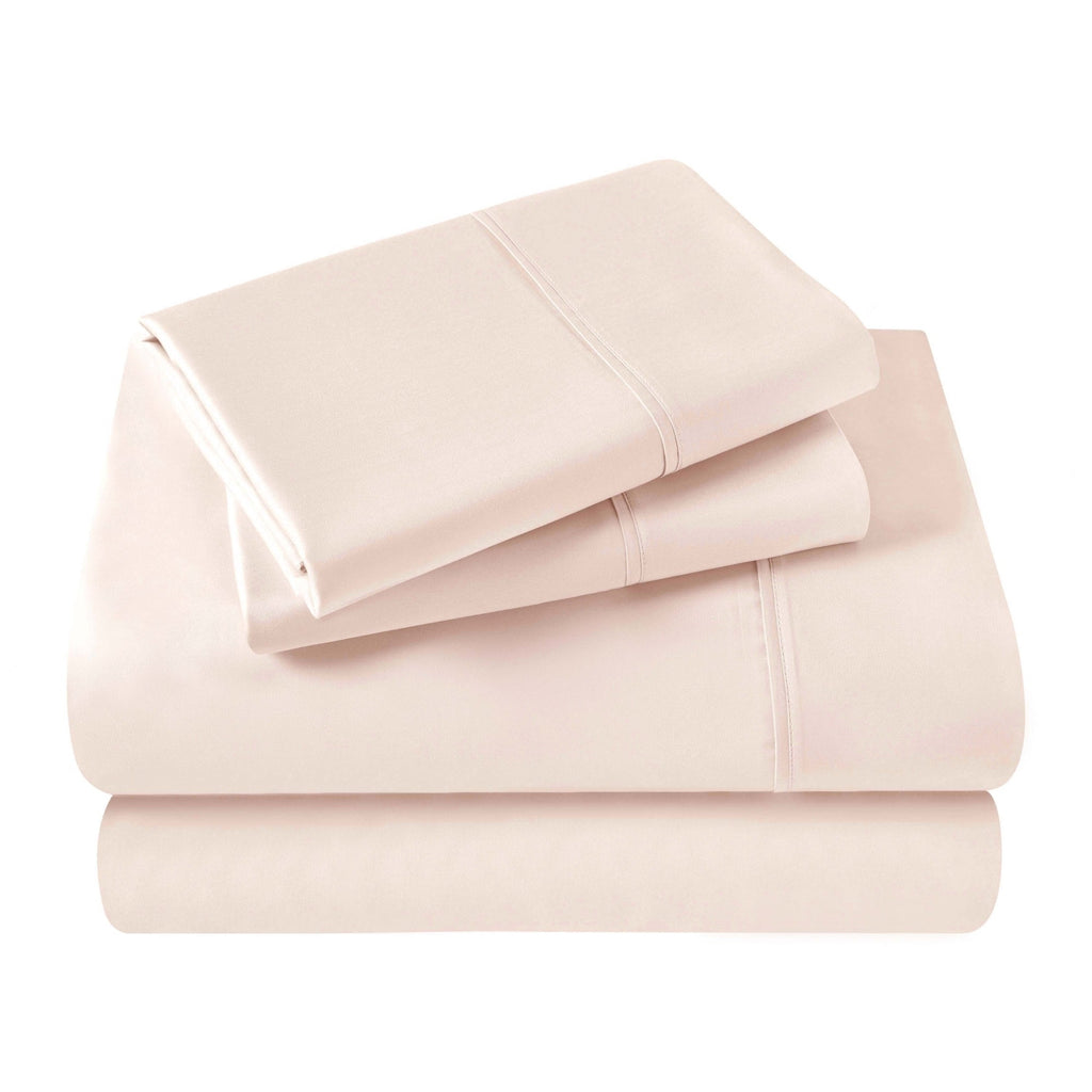Superior Egyptian Cotton 400 Thread Count Solid Deep Pocket Bed Sheet Set