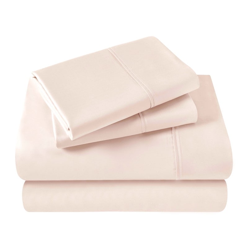 Superior Egyptian Cotton 400 Thread Count Solid Deep Pocket Bed Sheet Set