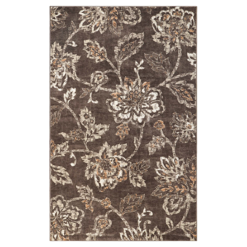 Superior Jacobean Farmhouse Floral Indoor Area Rug