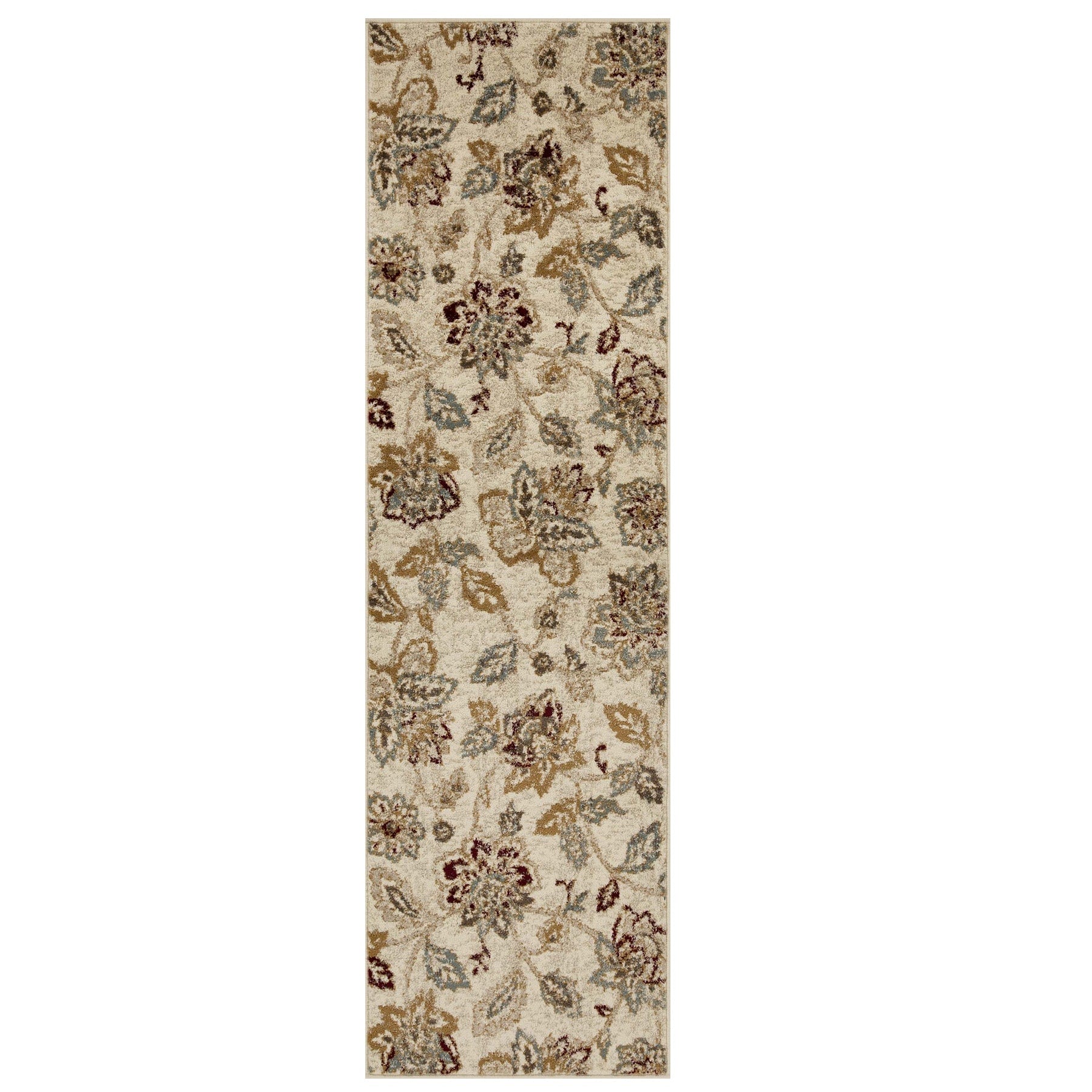 Superior Jacobean Farmhouse Floral Indoor Area Rug