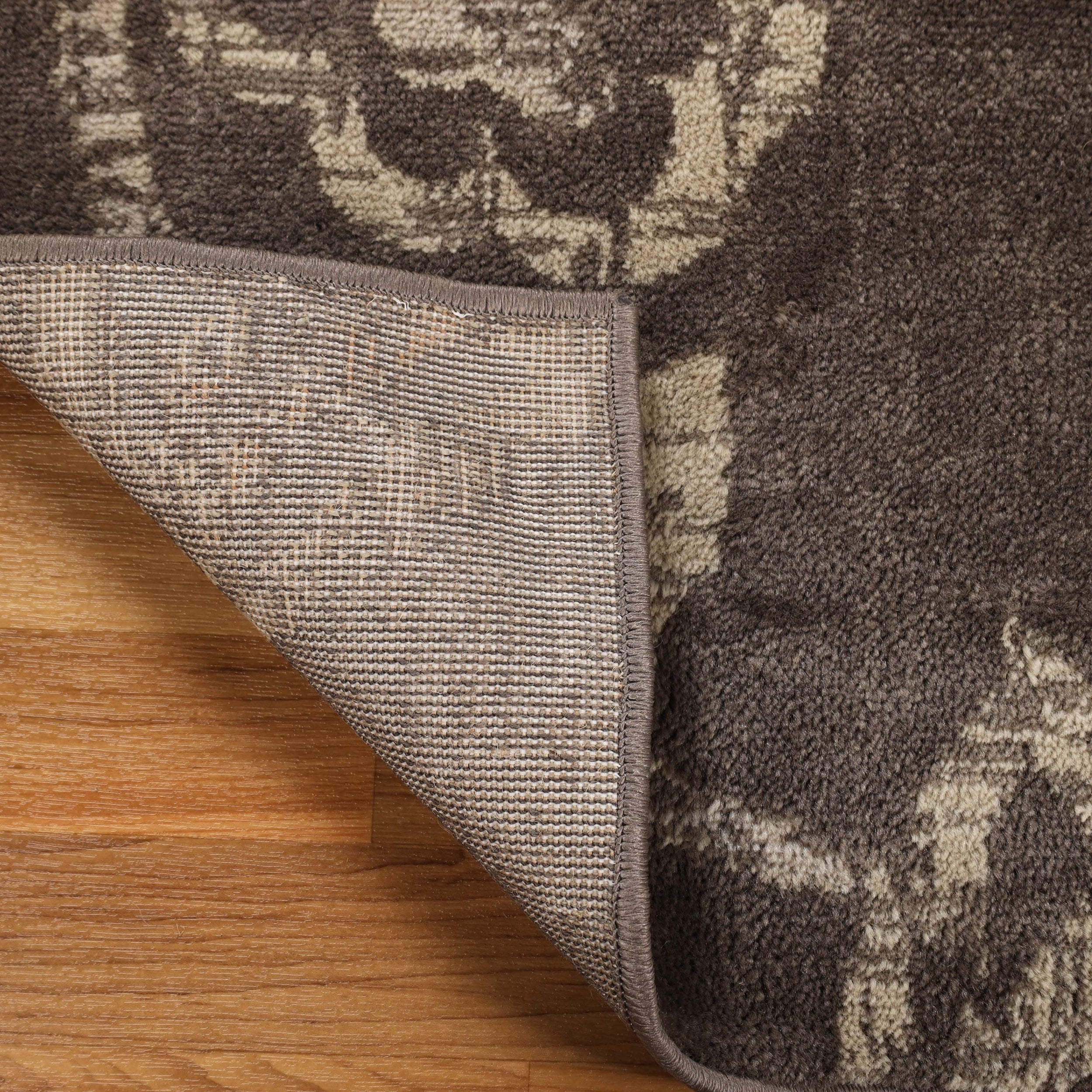 Superior Jacobean Farmhouse Floral Indoor Area Rug