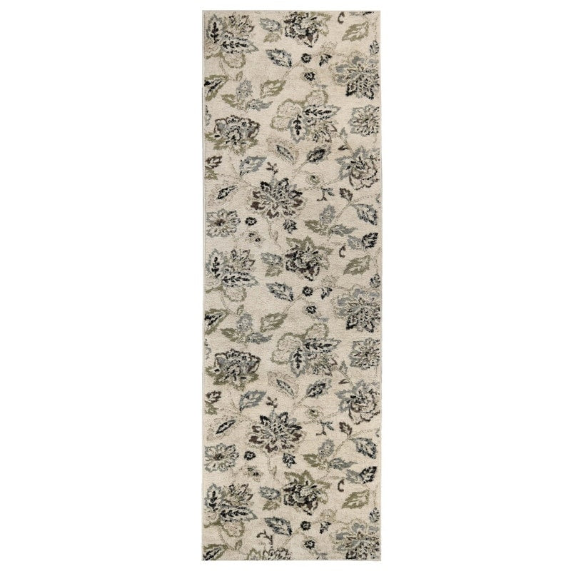 Superior Jacobean Farmhouse Floral Indoor Area Rug