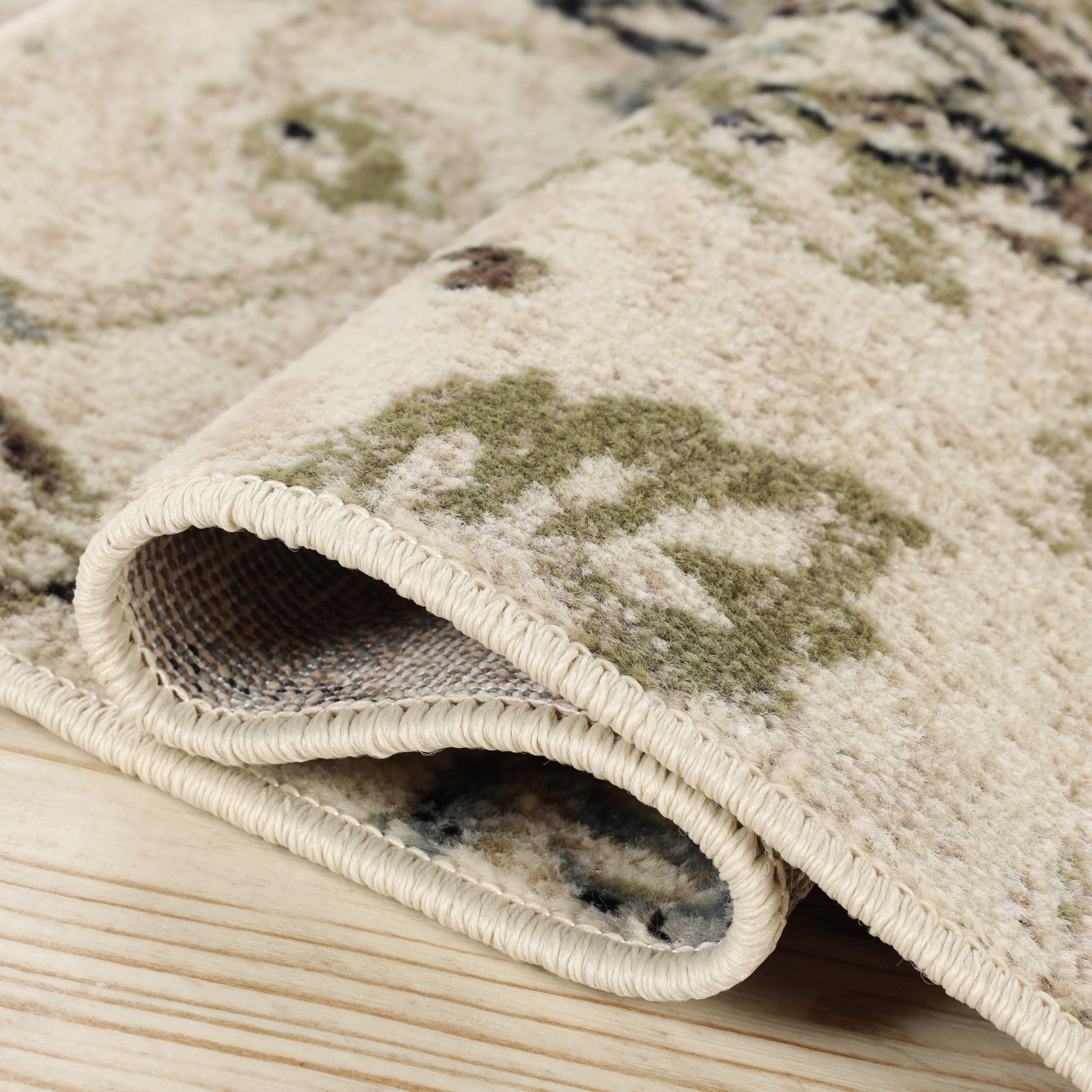 Superior Jacobean Farmhouse Floral Indoor Area Rug