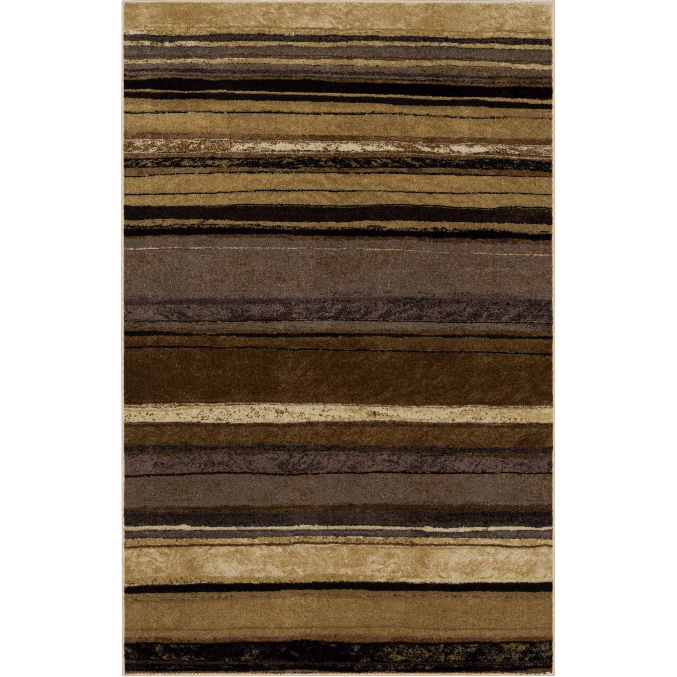 The Curated Nomad Sultan Multicolor Striped Boho Area Rug