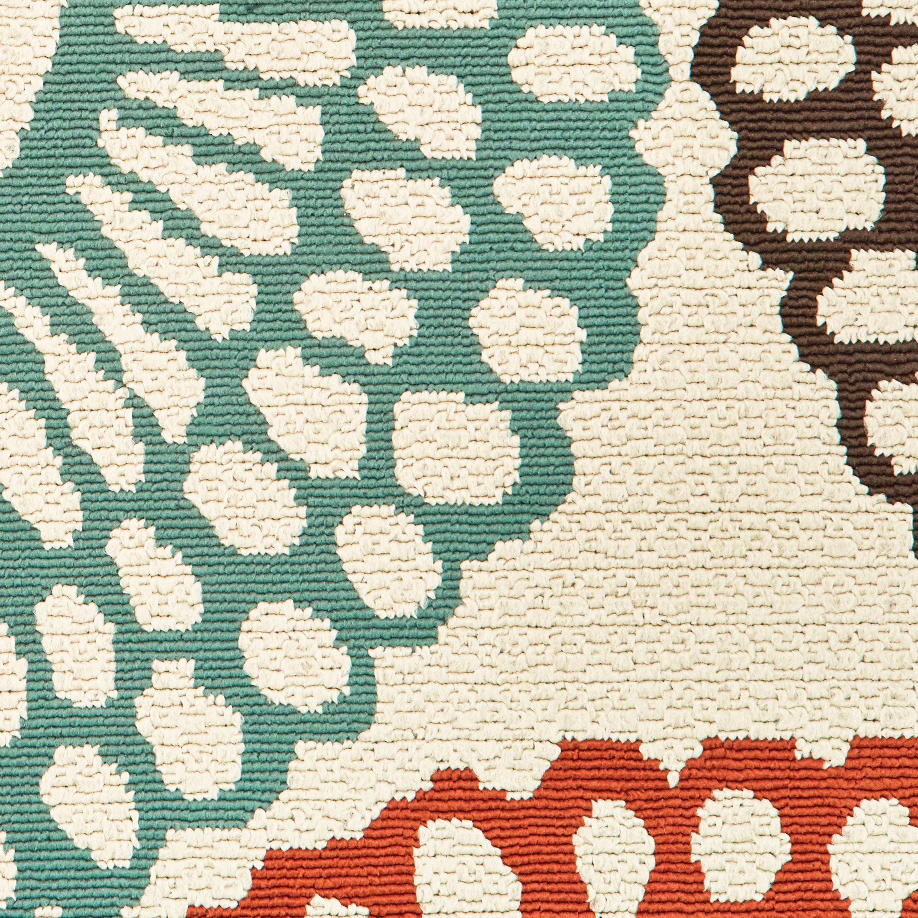 Vista Home Malta Medallions Multi-colored Indoor-Outdoor Rug