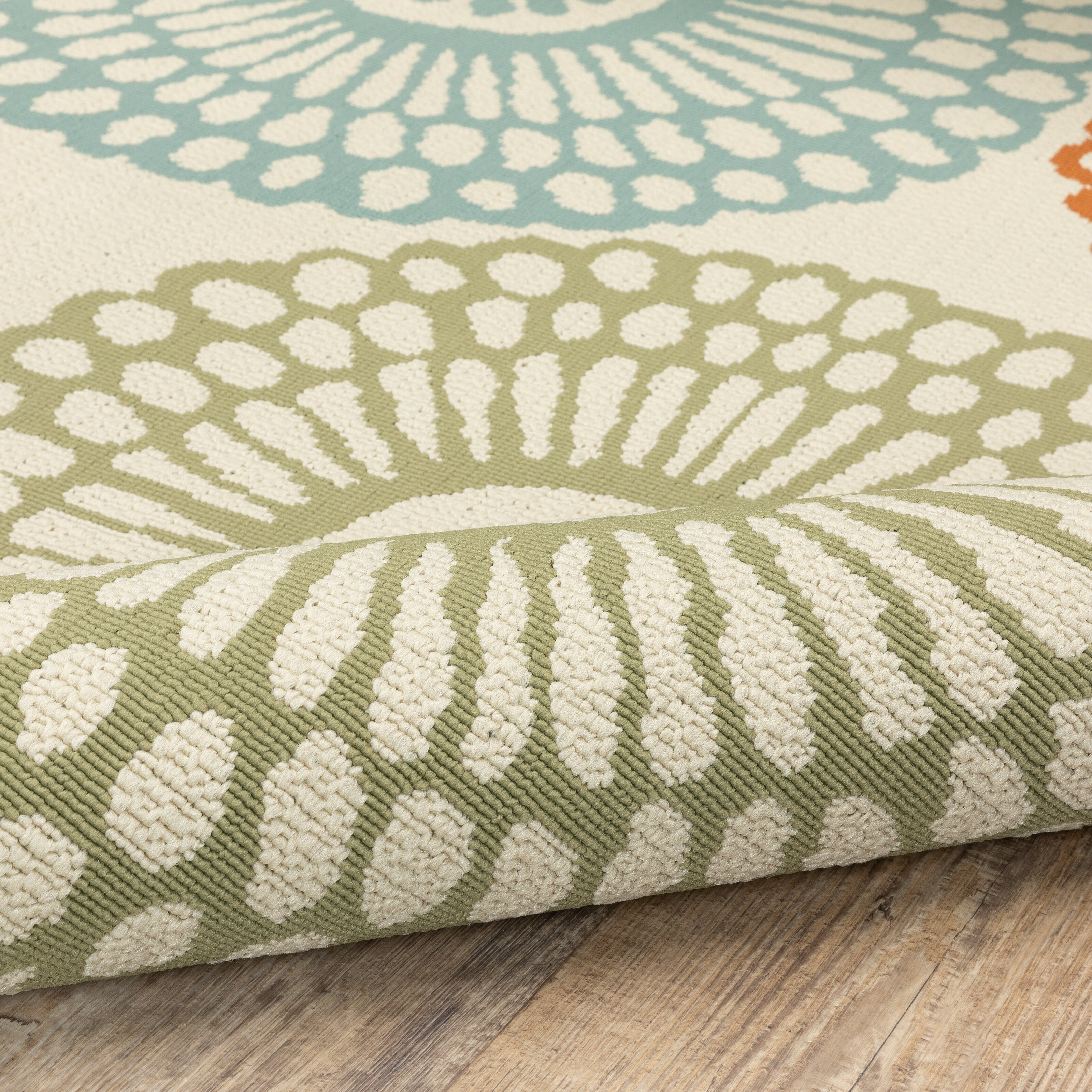 Vista Home Malta Medallions Multi-colored Indoor-Outdoor Rug