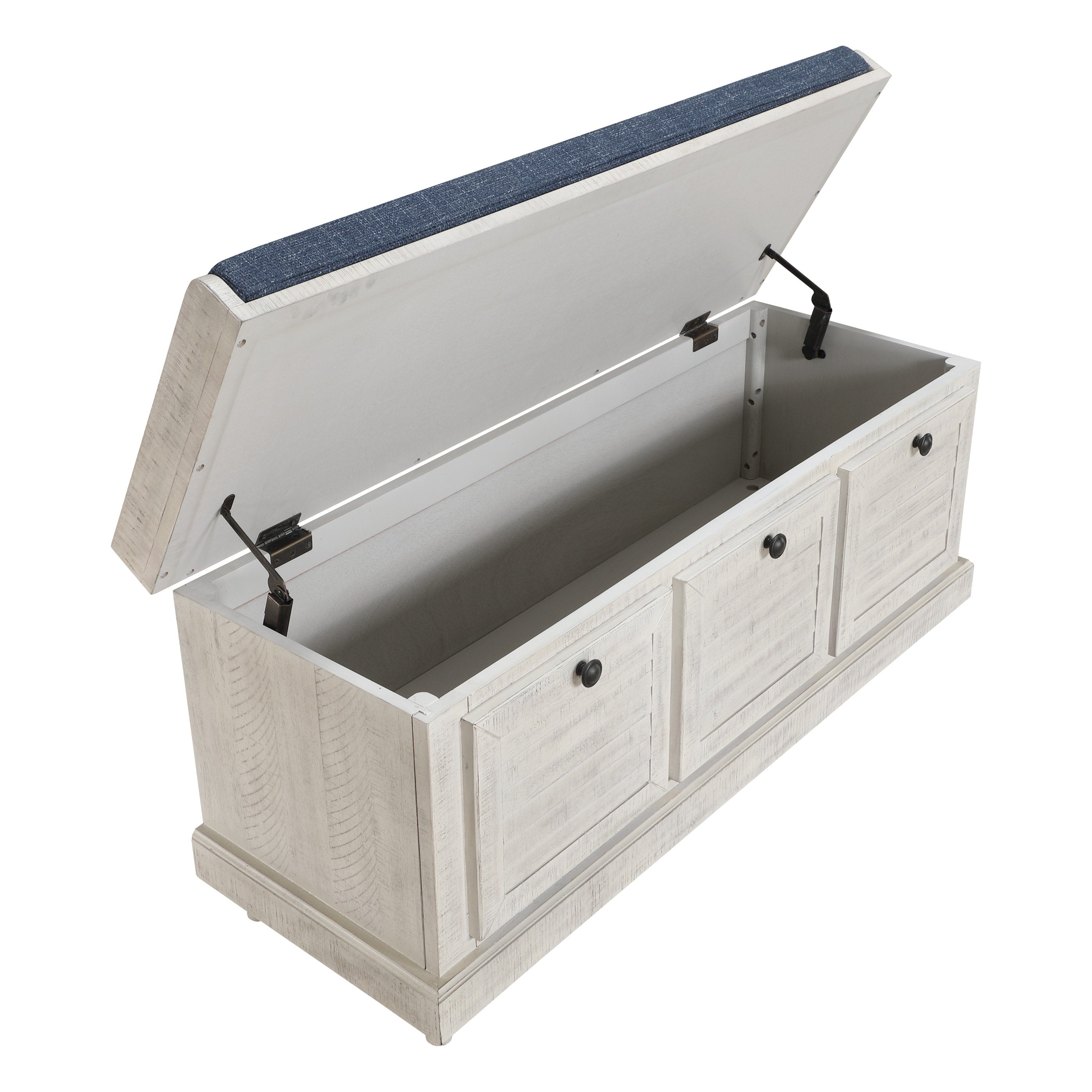 Le banc de rangement Arbakka de Gray Barn