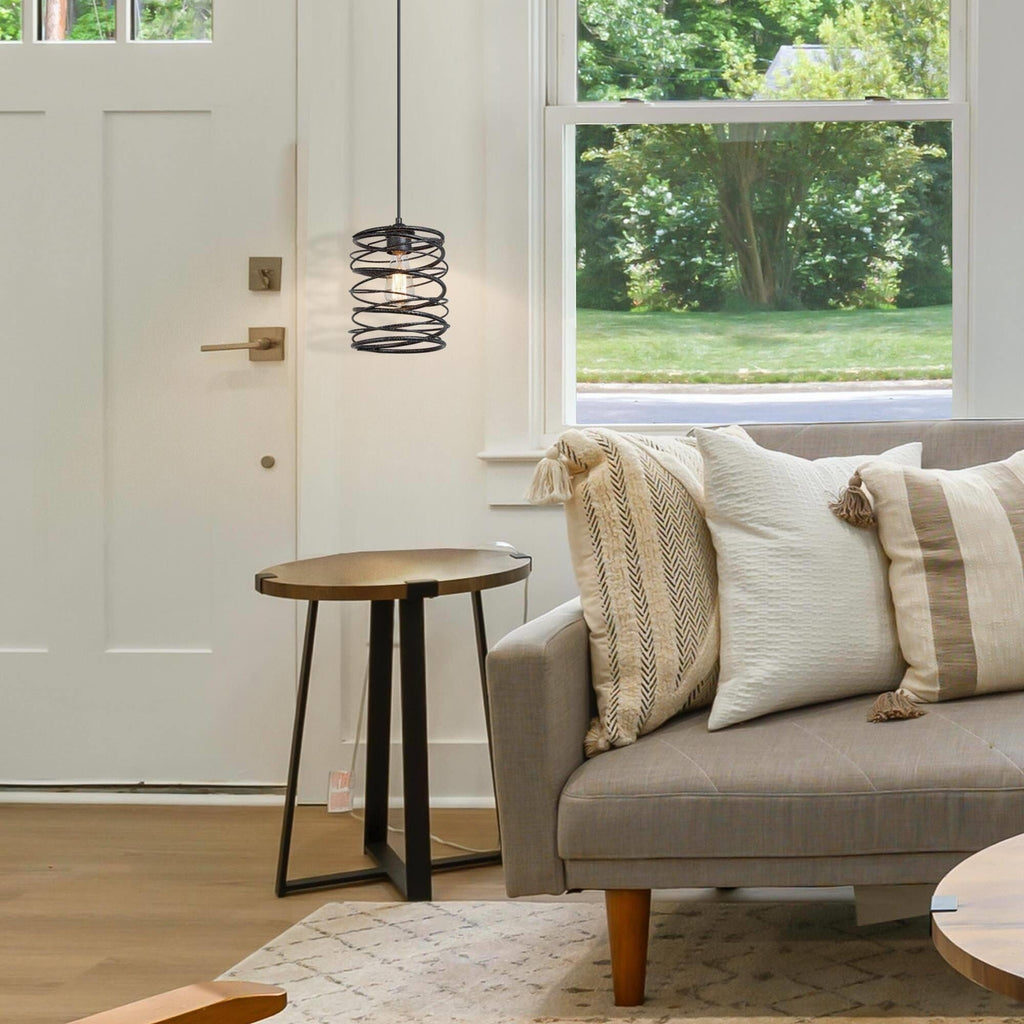 The Gray Barn Farmhouse 1-Light Pendant Light for the Kitchen Island Dining Room