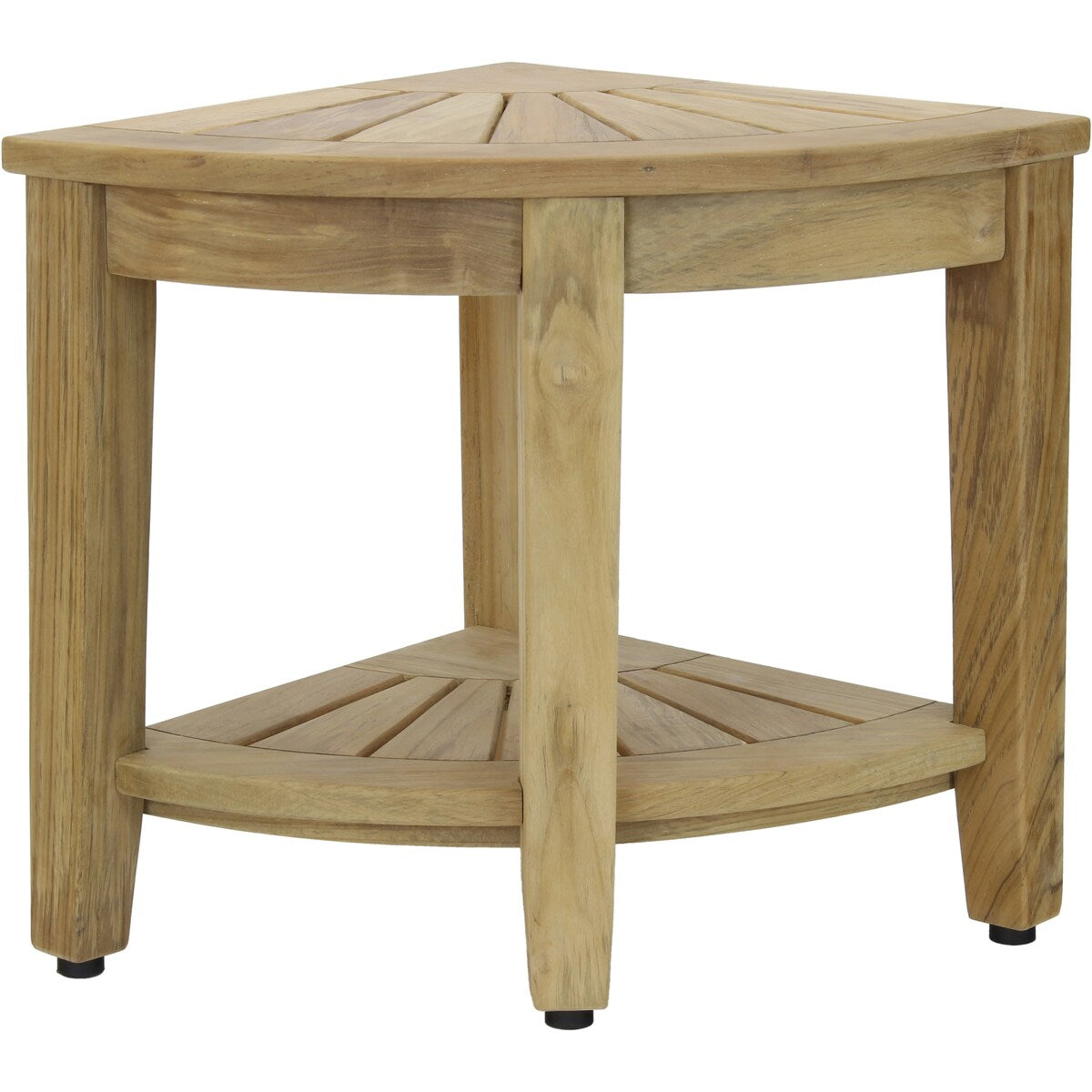 The Original Kai Corner Teak Shower Bench