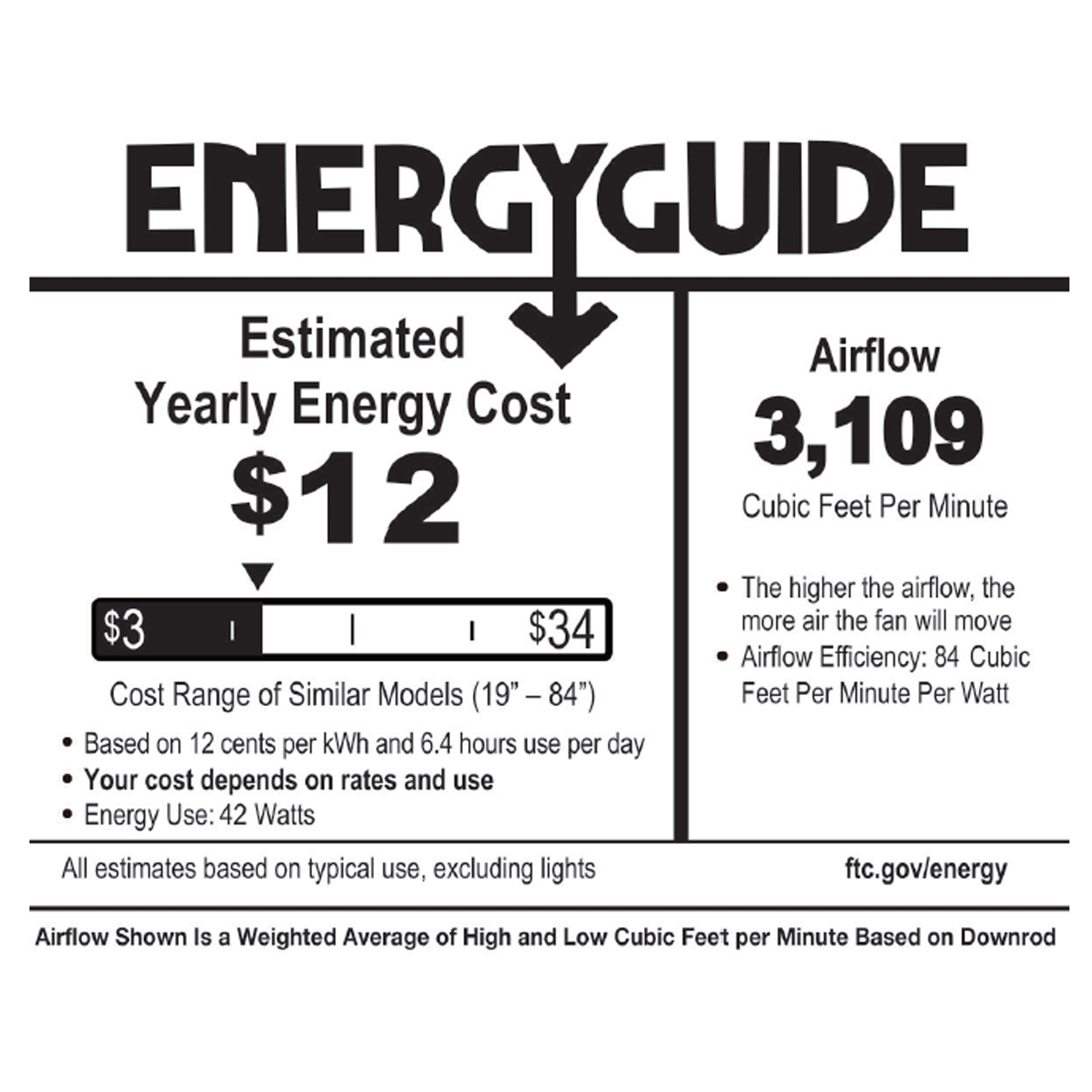 Ventilateur de plafond Halston en vitrail de style Tiffany - Épice - 52L x 52W x 19H - 52L x 52W x 19H