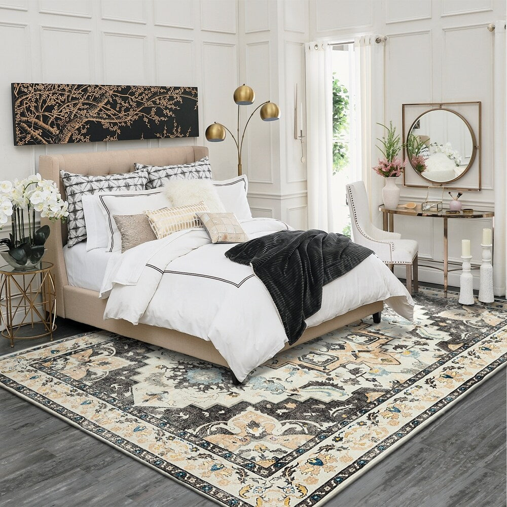 Vintage Modern Abstract Area Rug