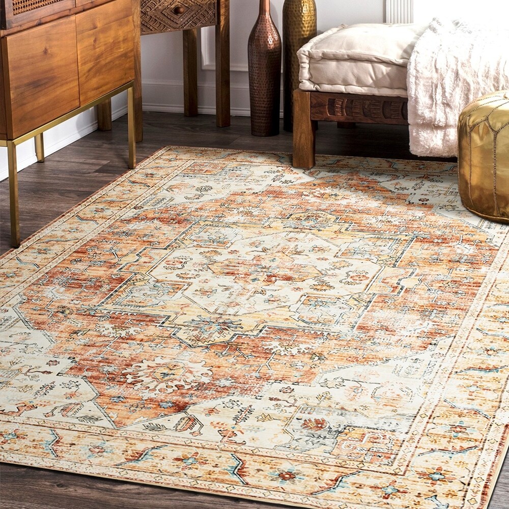 Vintage Modern Abstract Area Rug