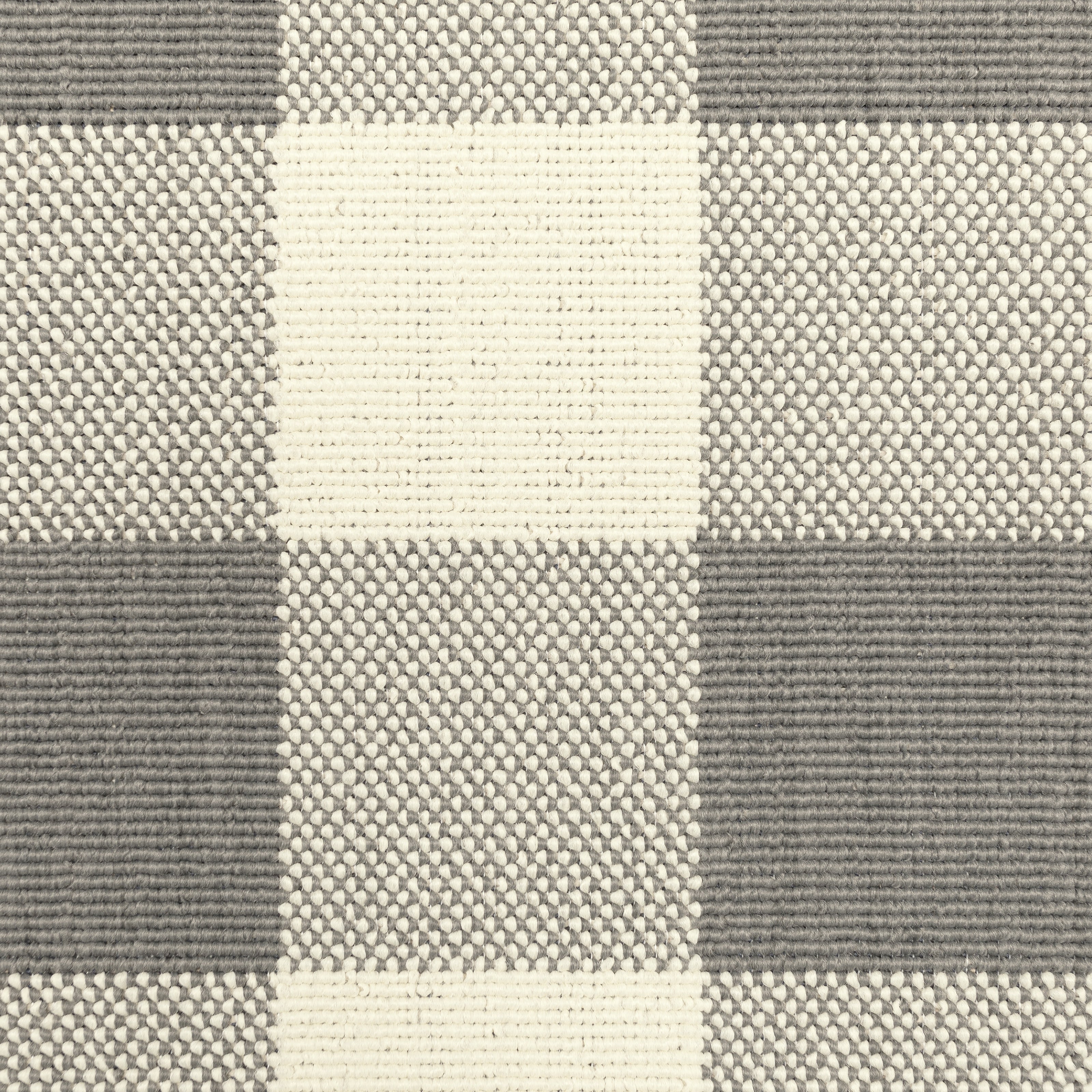 Vista Home Malta Gingham Check Indoor/Outdoor Area Rug