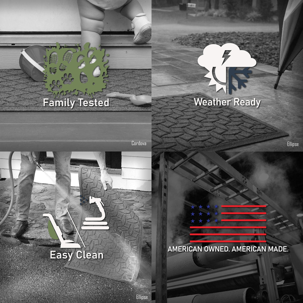 WaterHog Squares Indoor Outdoor Door Mat