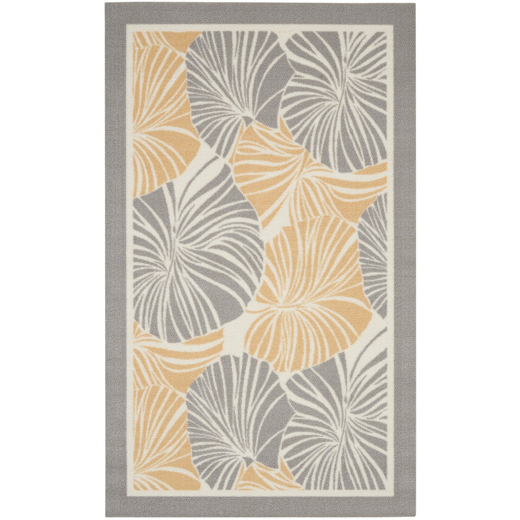 Waverly Sun N' Shade Modern Botanical Indoor/Outdoor Area Rug