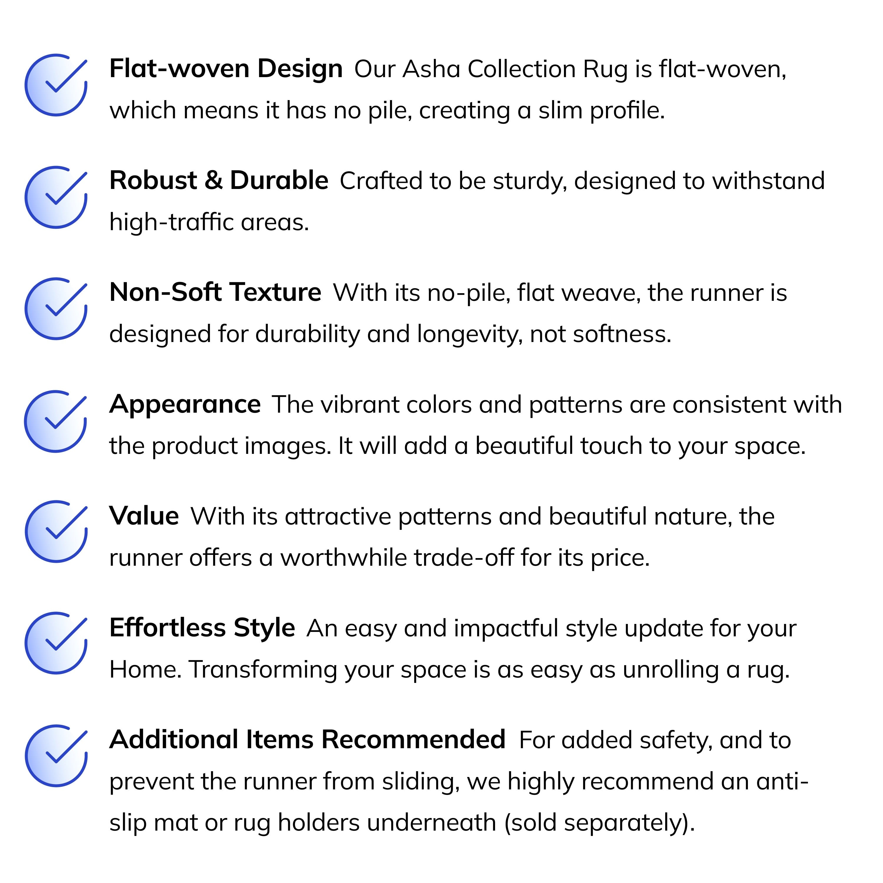 Well Woven Asha Vintage Emilia Flat-Weave Area Rug