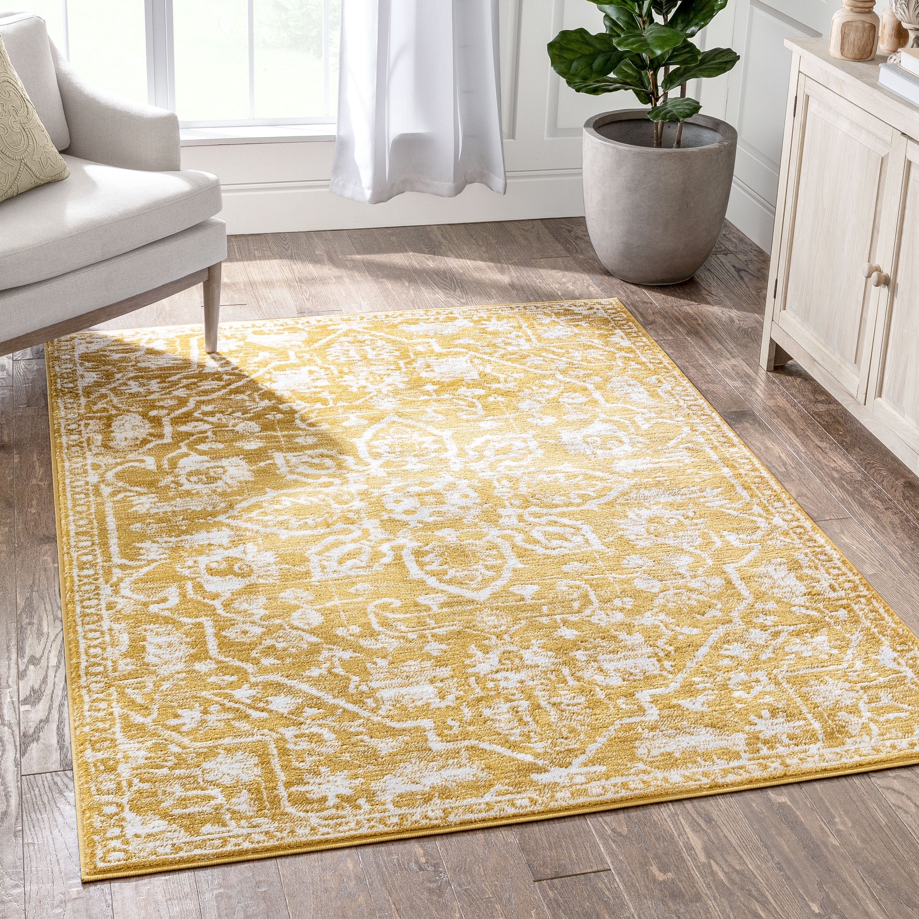 Well Woven Dazzle Disa Vintage Bohemian Oriental Floral Area Rug