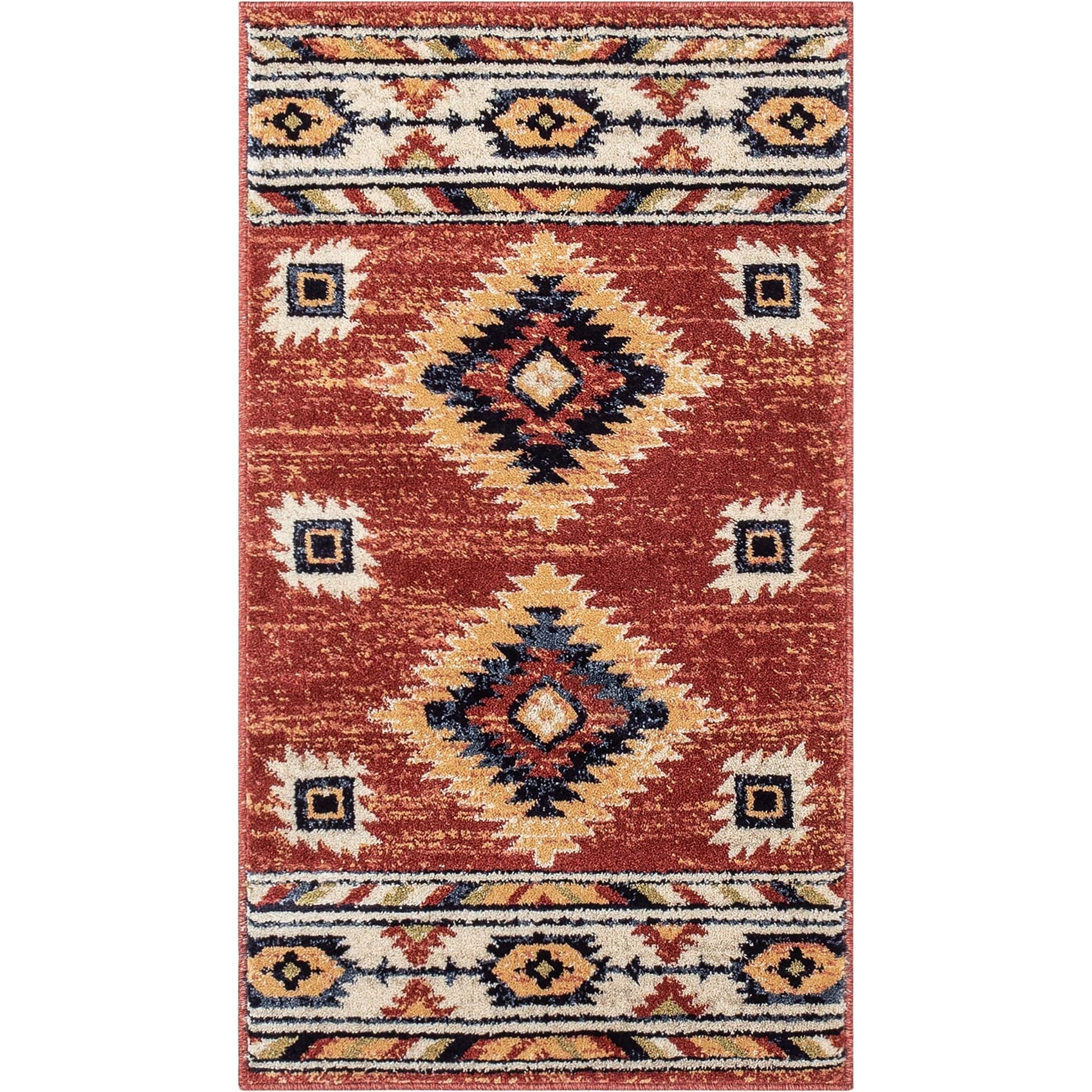 Well Woven Tulsa Lea Southwestern Tribal Area Rug