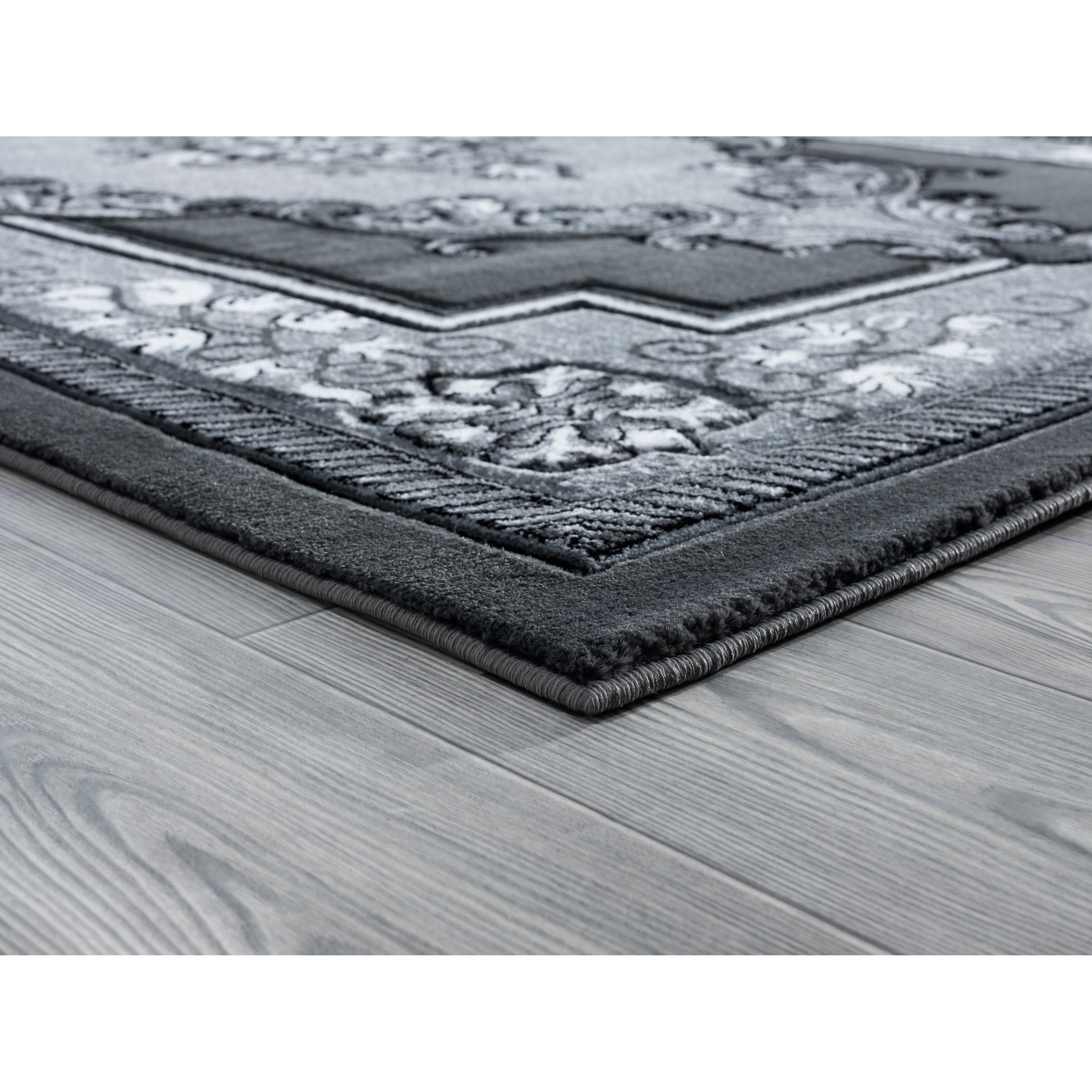 Tapis de salon Porch &amp; Den Curry sculpté à la main