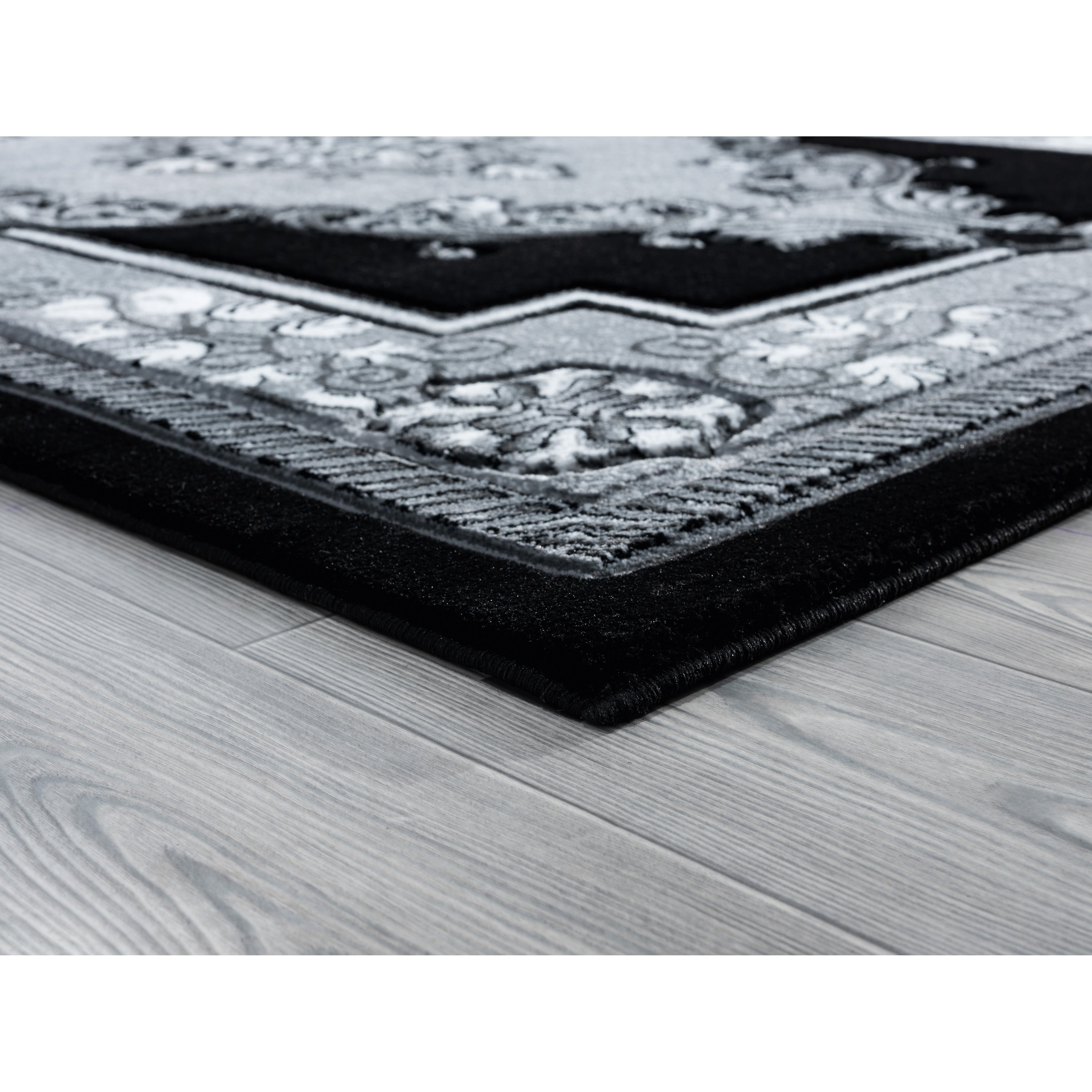 Tapis de salon Porch &amp; Den Curry sculpté à la main