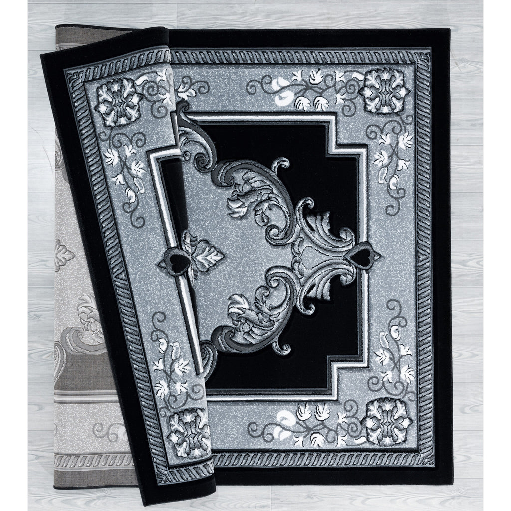 Tapis de salon Porch &amp; Den Curry sculpté à la main