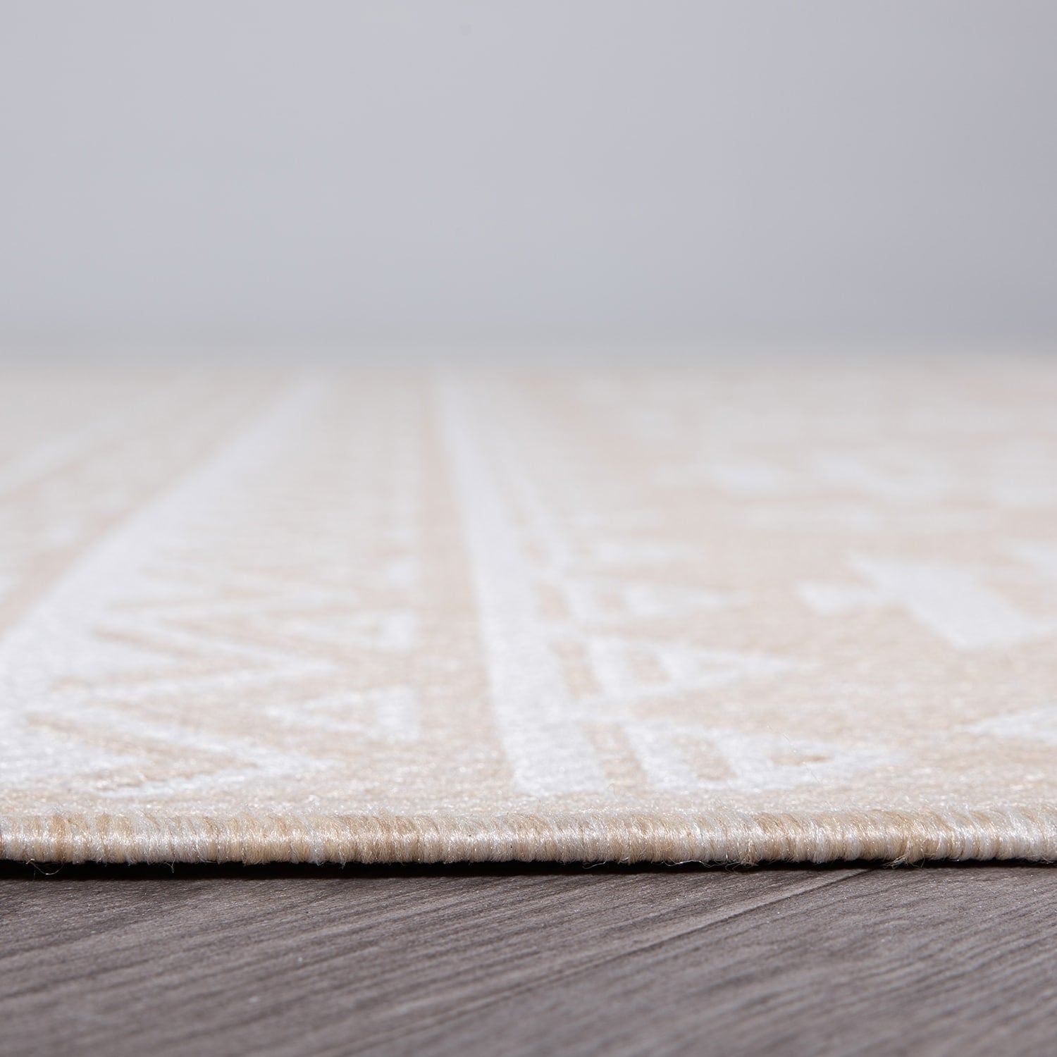 World Rug Gallery Distressed Geometric Bohemian Textured Flat Weave Indoor/Outdoor Area Rug