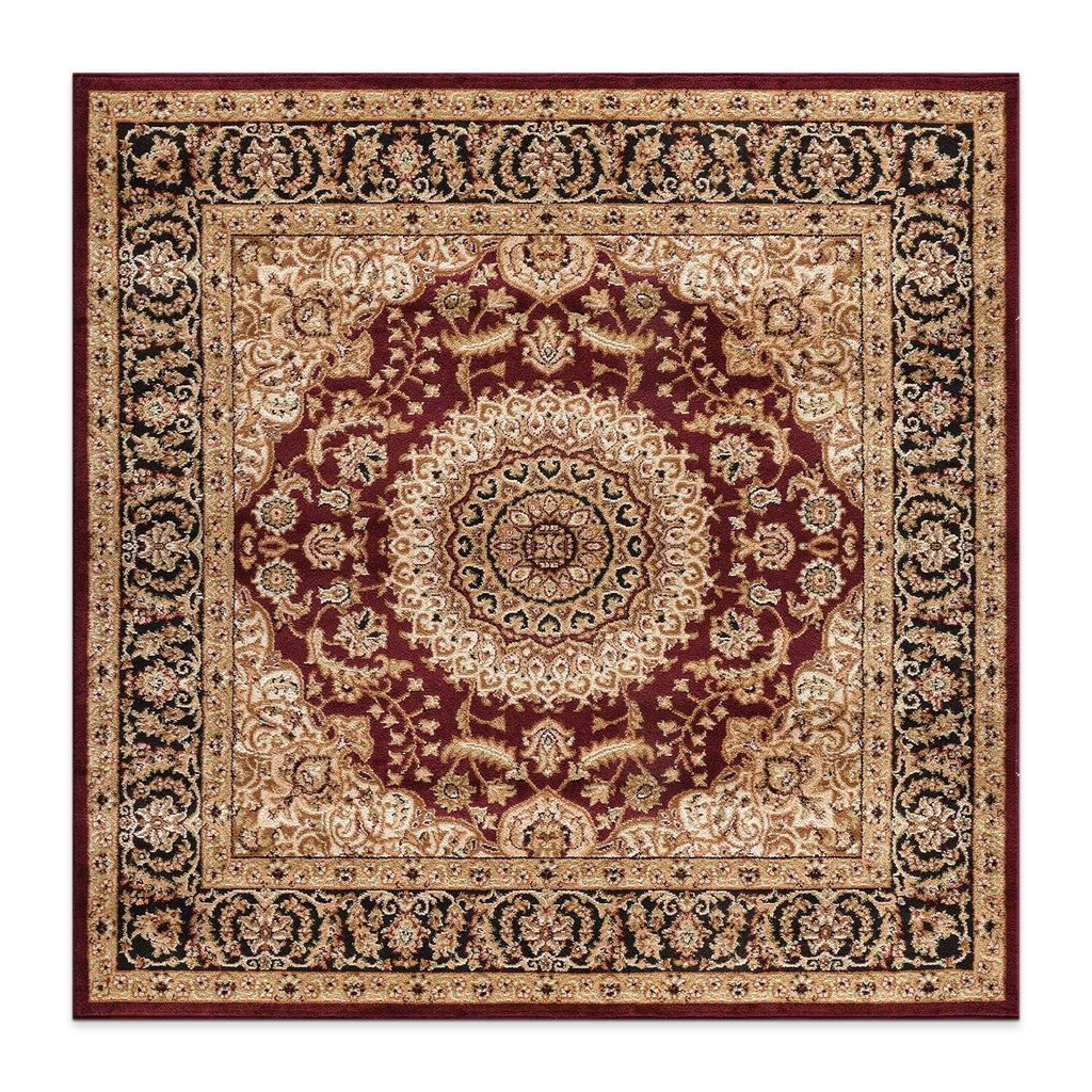 World Rug Gallery Traditional Oriental Medallion Area Rug