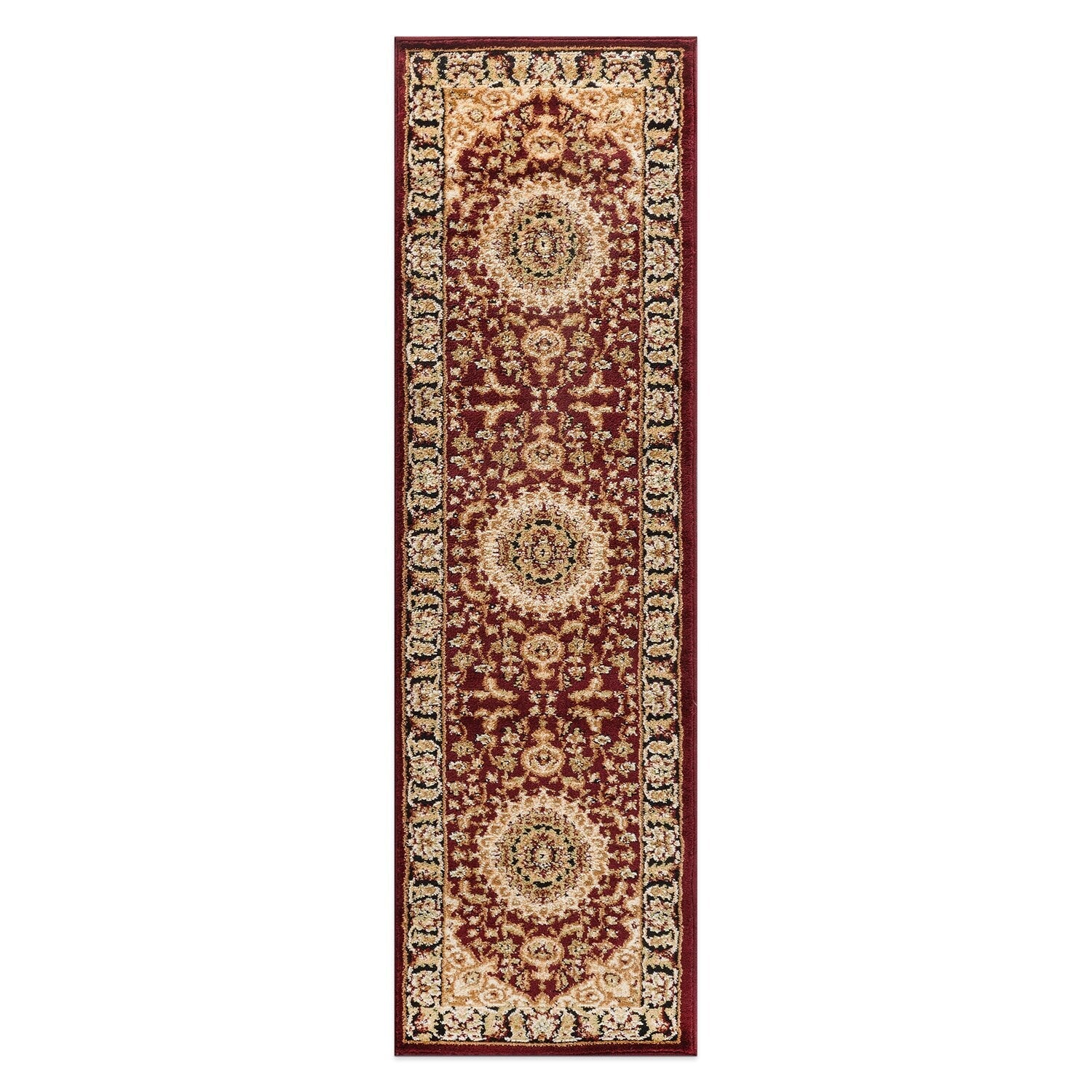 World Rug Gallery Traditional Oriental Medallion Area Rug