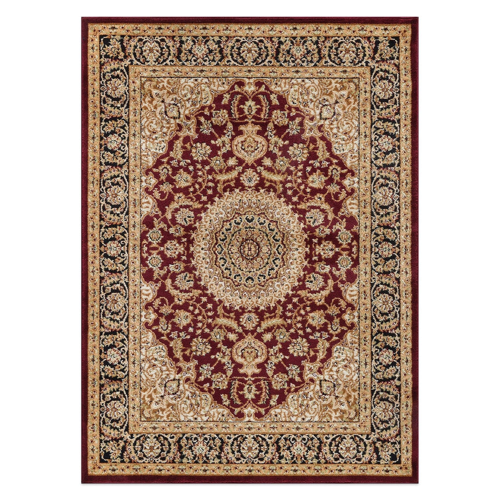 World Rug Gallery Traditional Oriental Medallion Area Rug